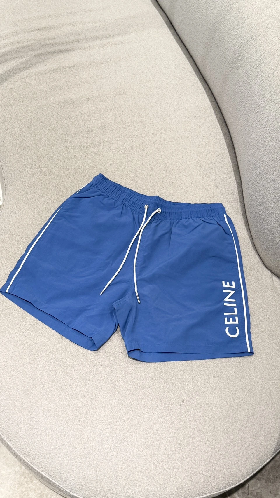 Celine 側邊字母短褲