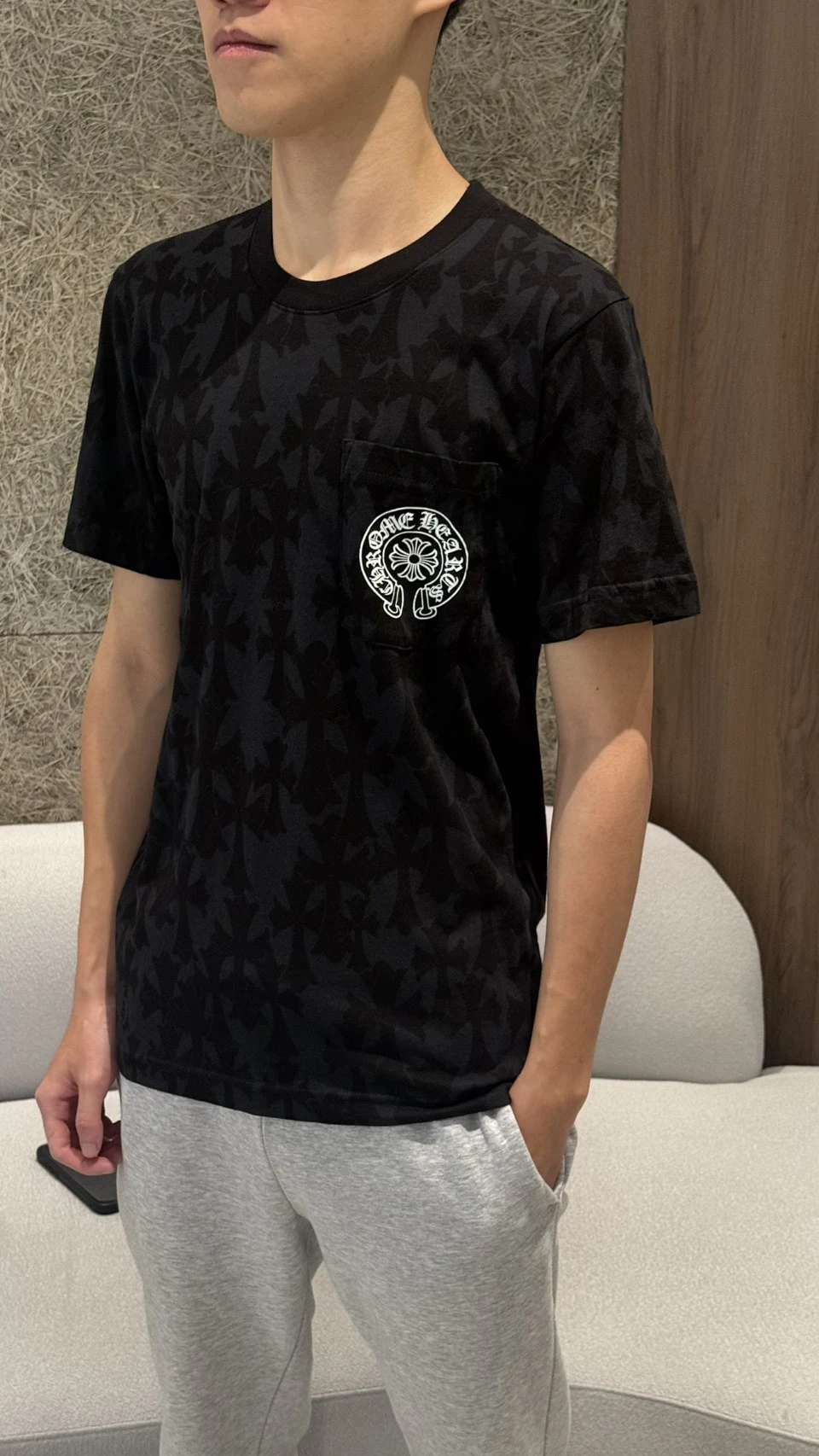 克羅心 滿版短袖