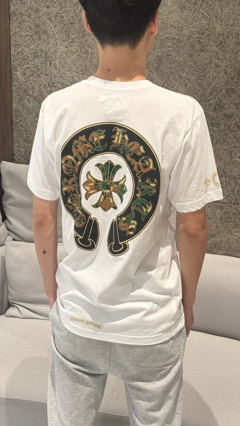 克羅心 背後迷彩十字