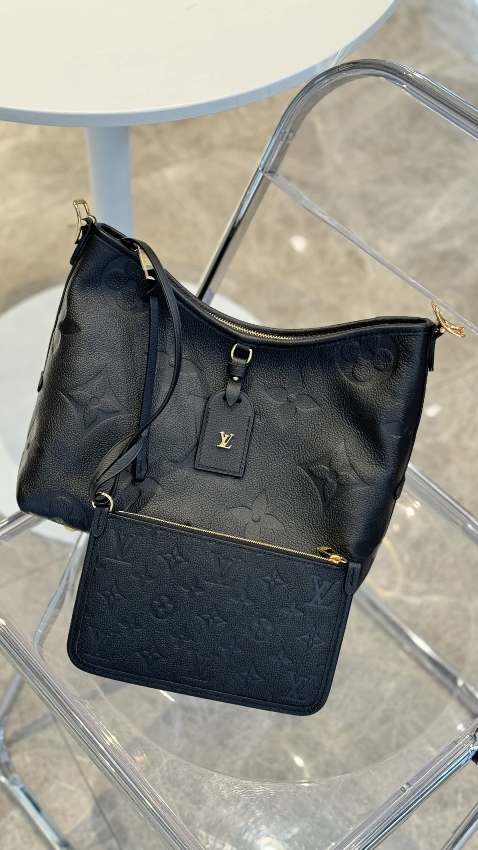 LV CarryAll 黑壓印