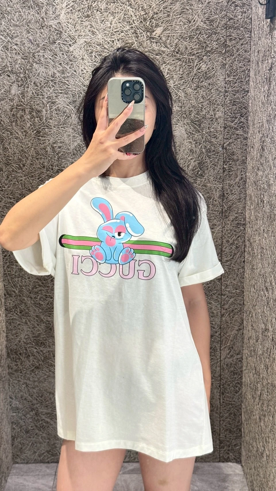 Gucci 胸前兔子短袖
