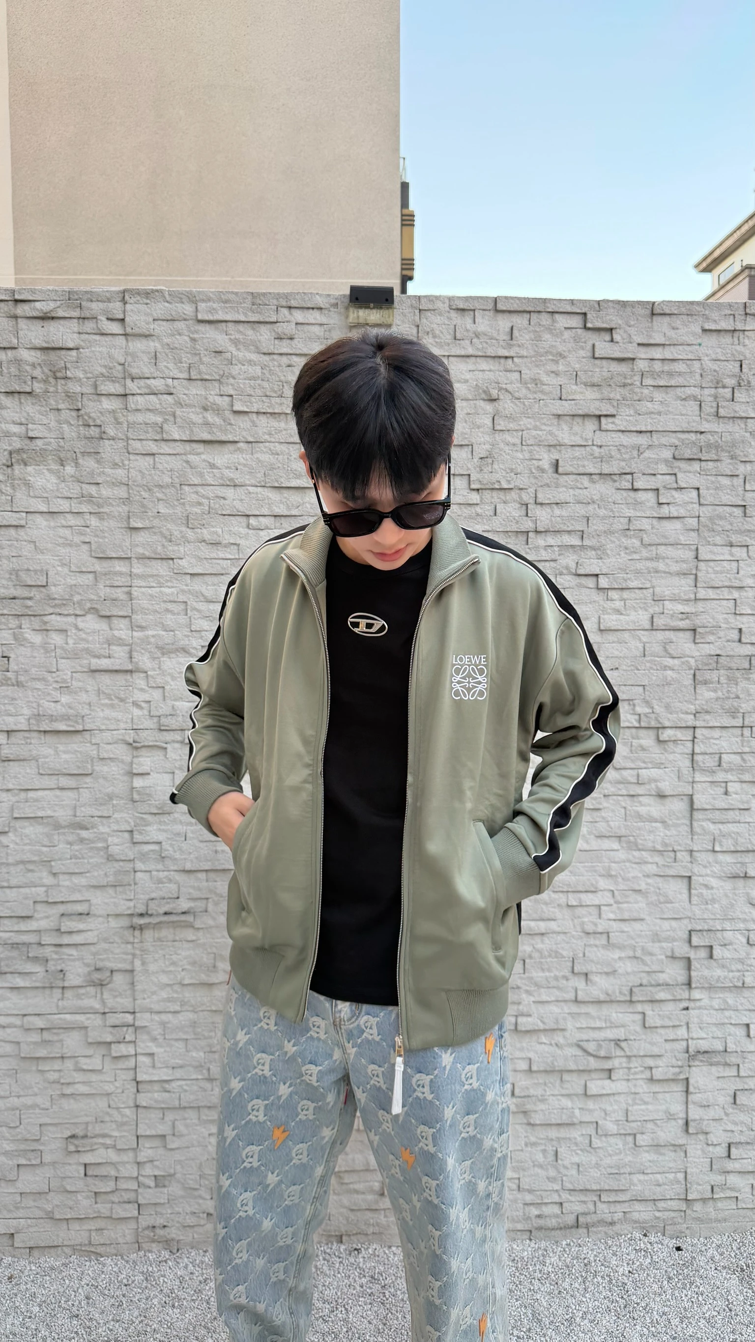 Loewe 軍綠色外套