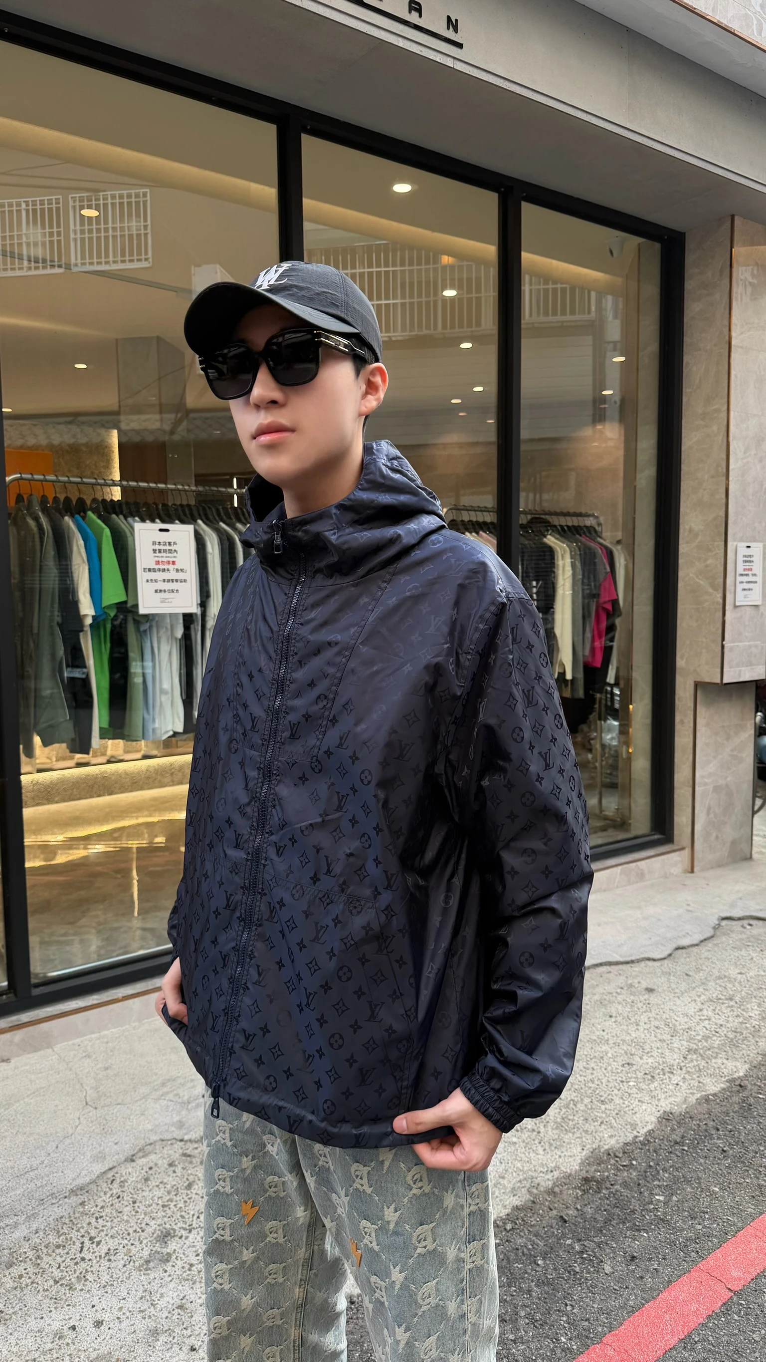 Lv 新款雙面風衣外套