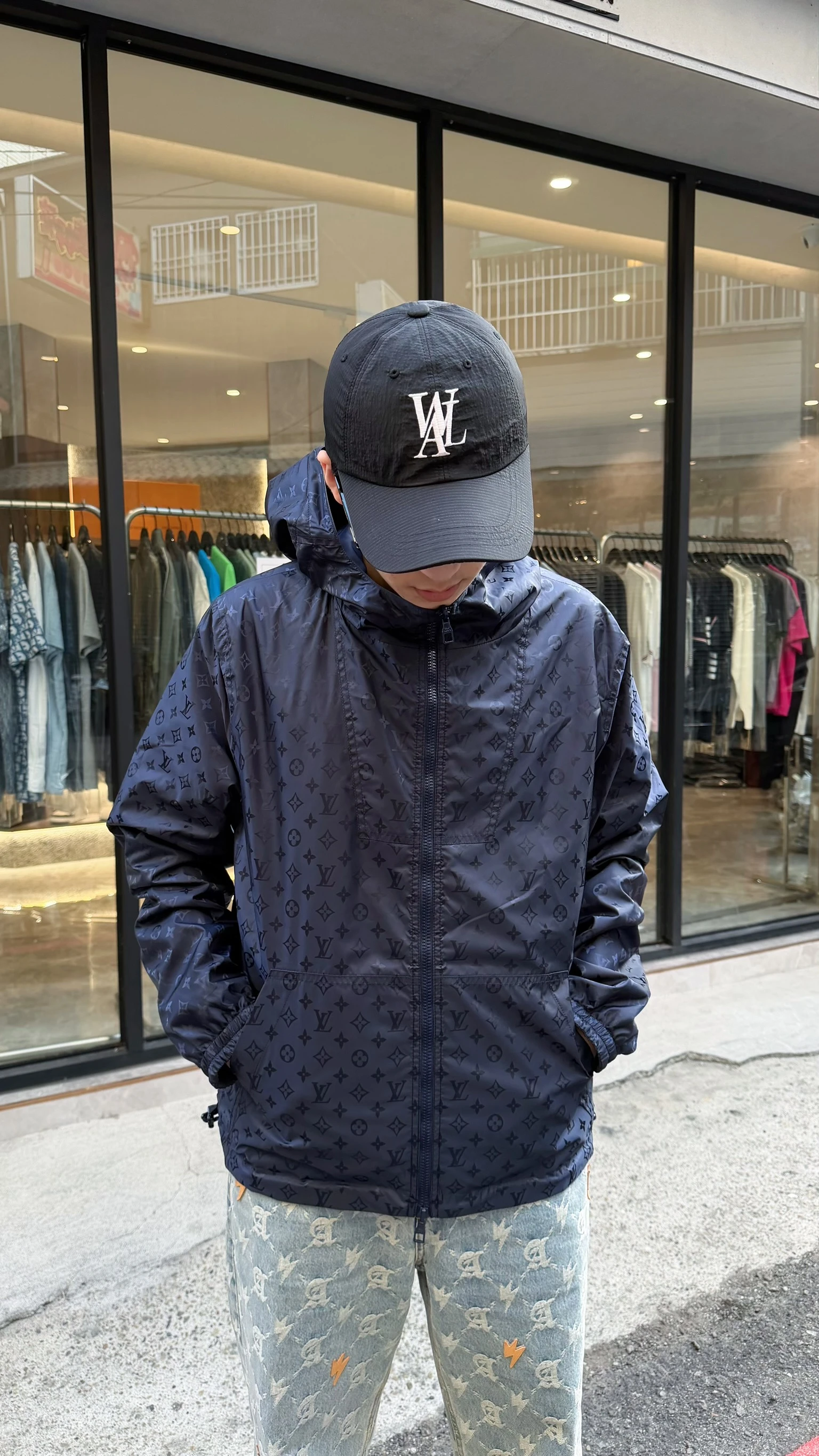 Lv 新款雙面風衣外套