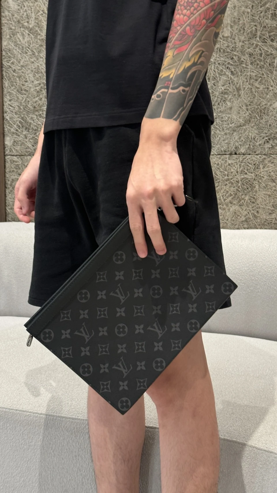 LV 經典手拿包(黑)