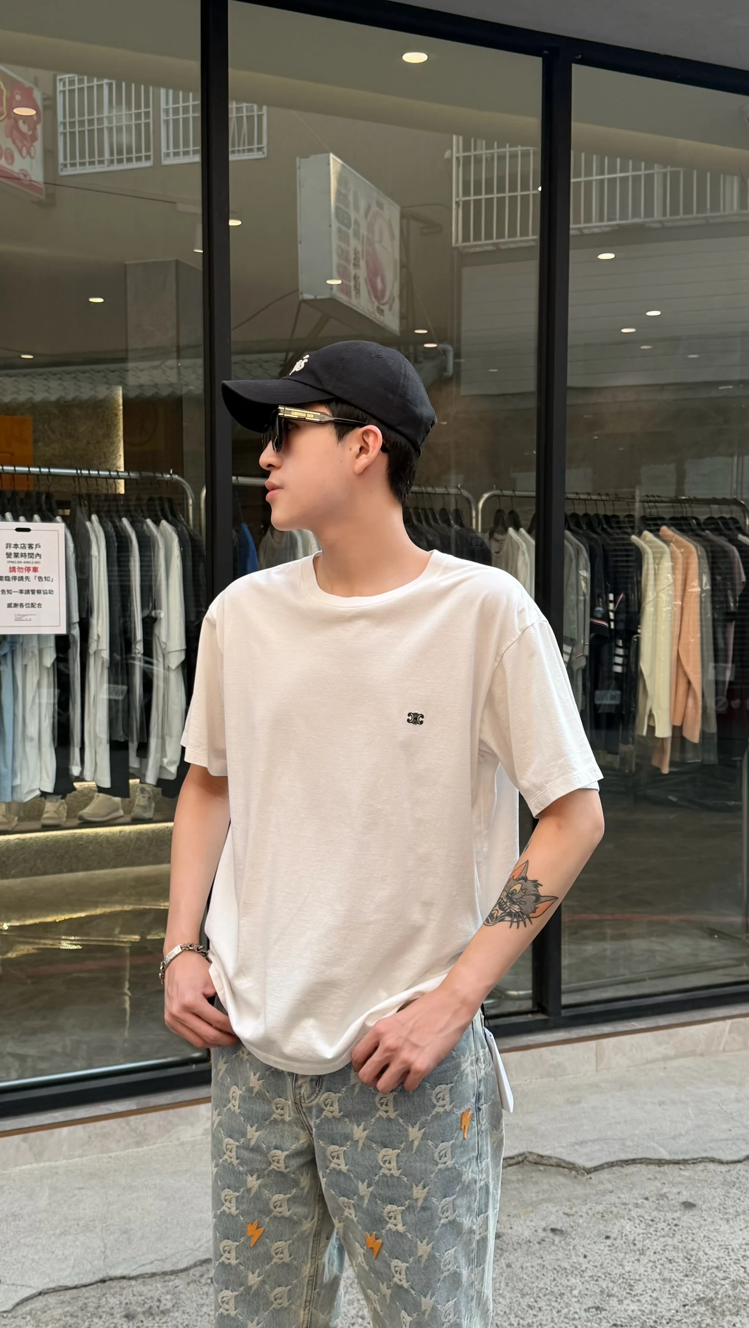 Celine 小標 凱旋門 素T