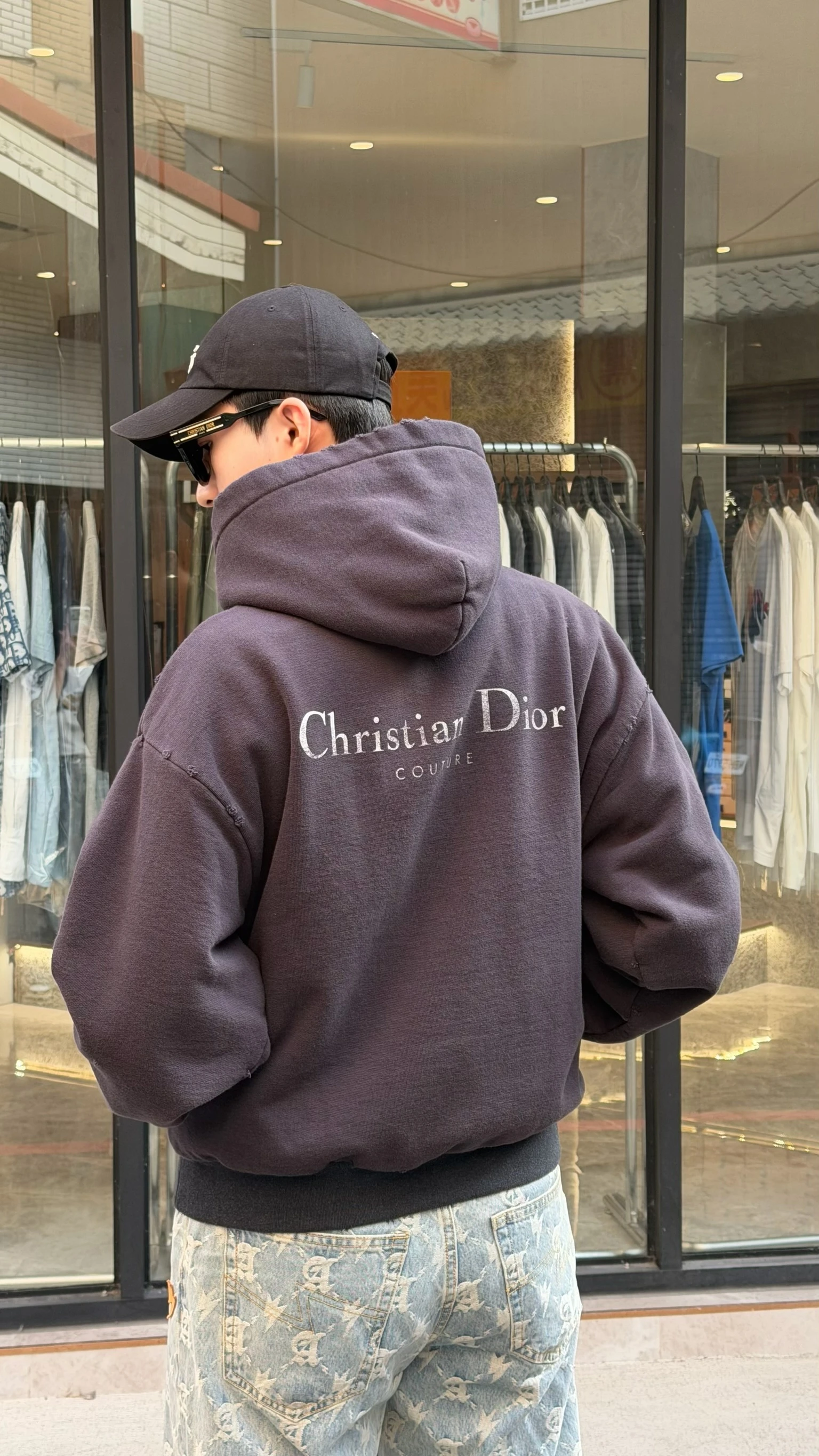 Dior 仿舊小標帽踢