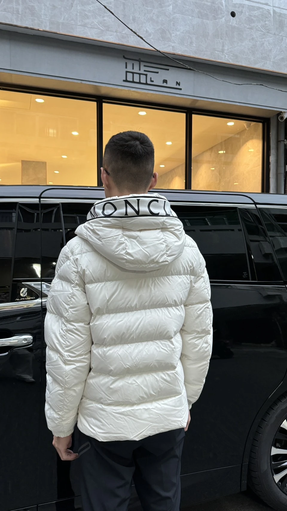 moncler 白羽絨外套