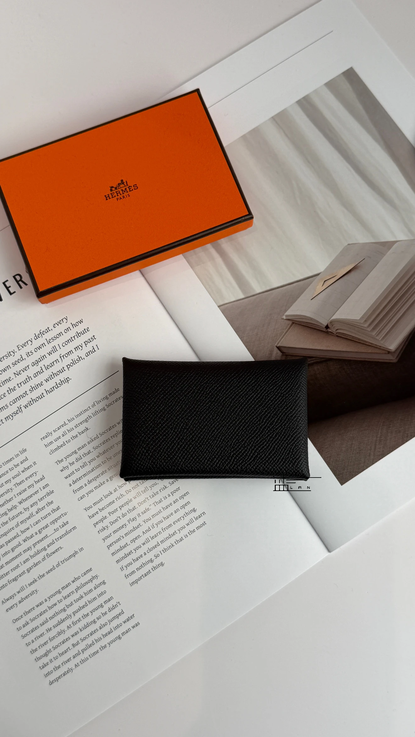 Hermes Calvi 零錢包