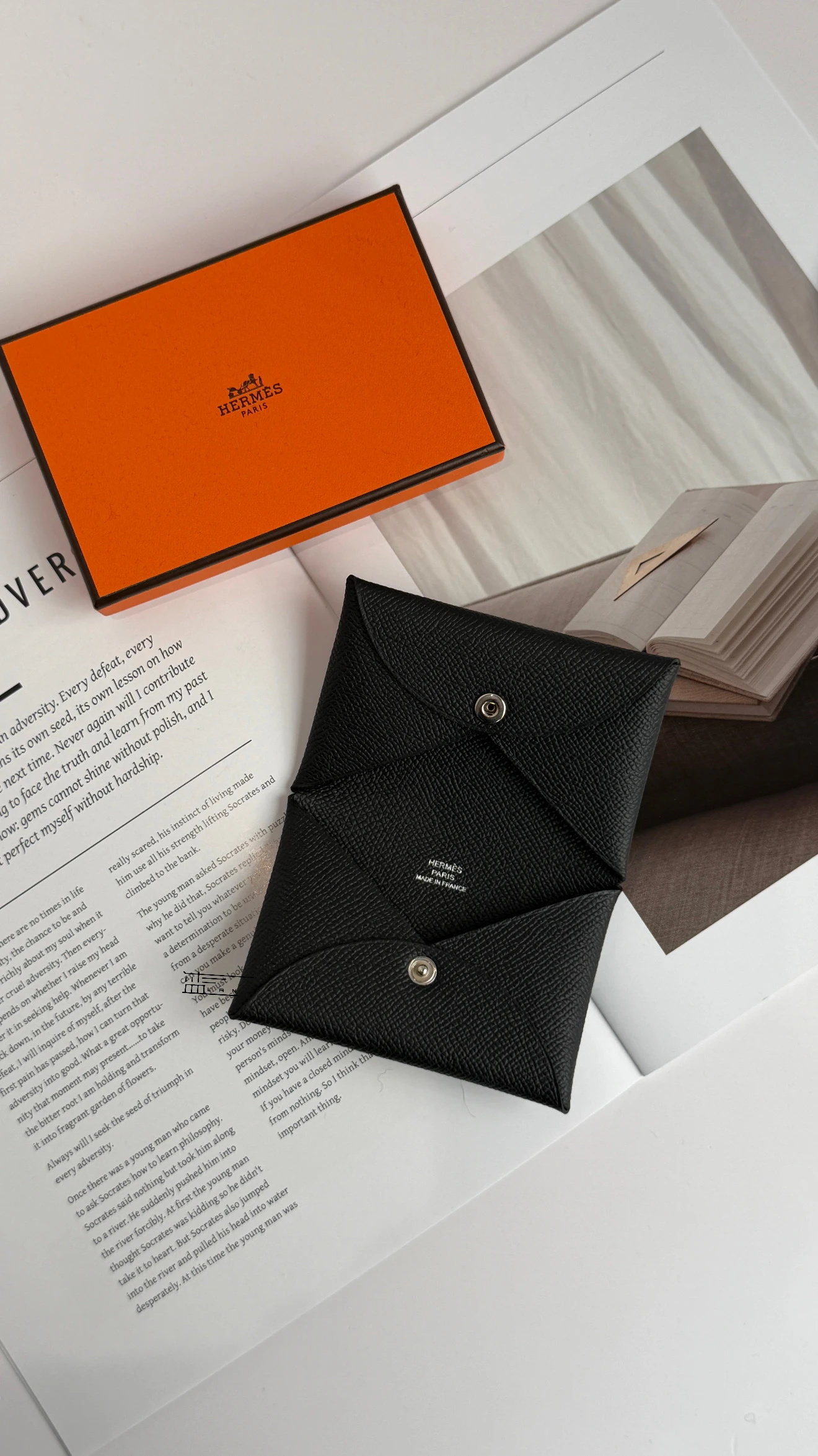Hermes Calvi 零錢包