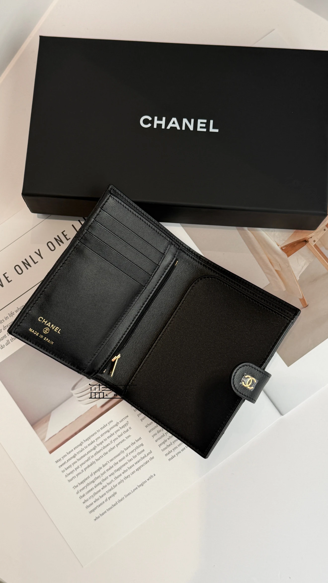 Chanel 新款護照夾