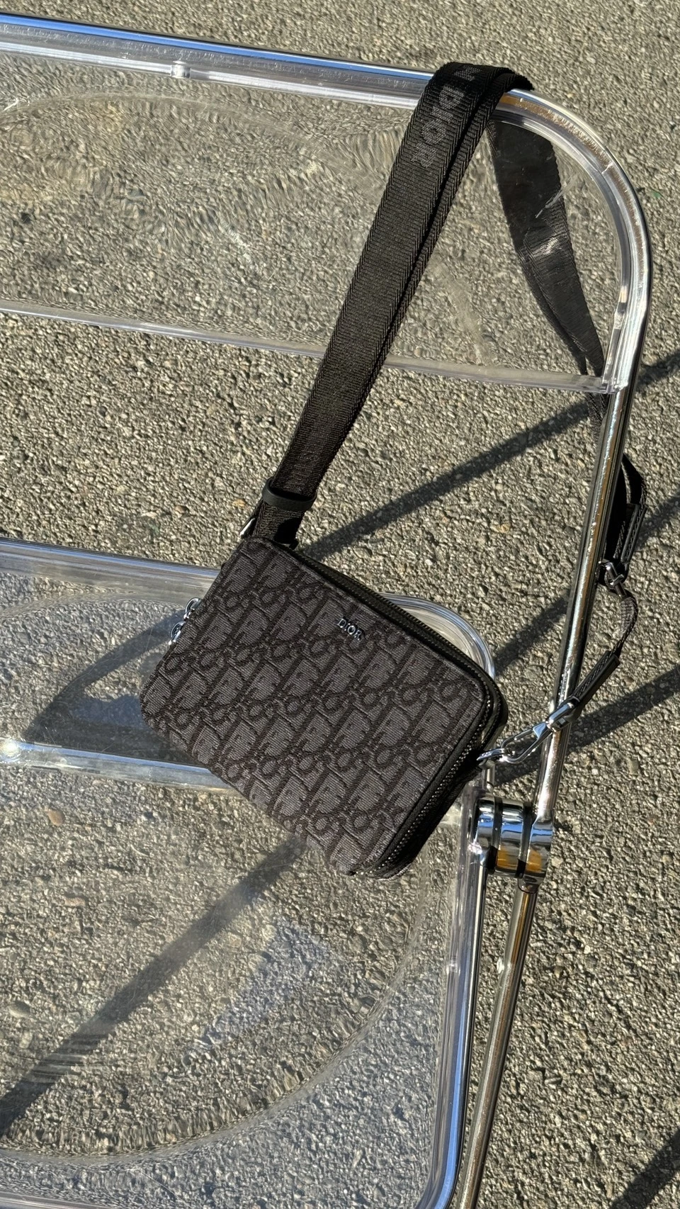 Dior 黑老花相機包
