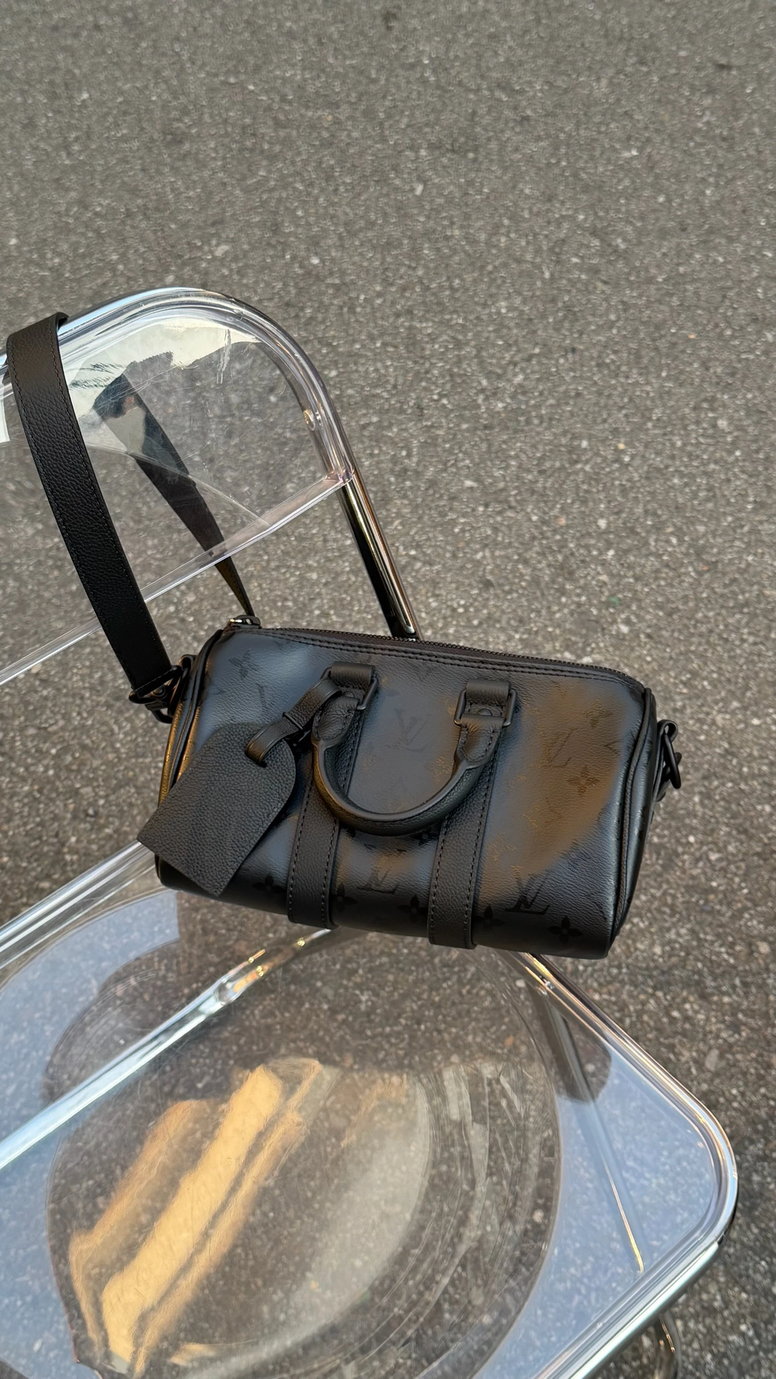 LV keepall 25午夜黑