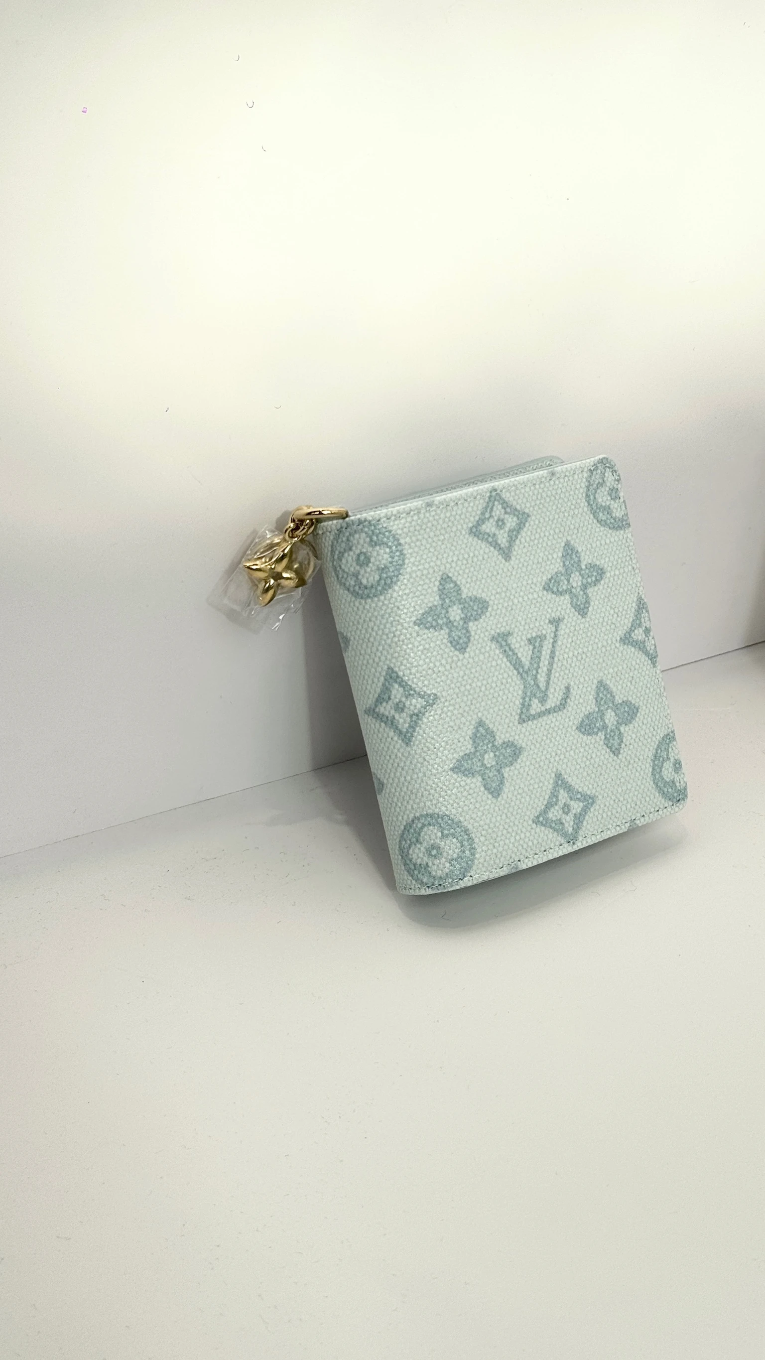 LV 牛仔藍零錢包