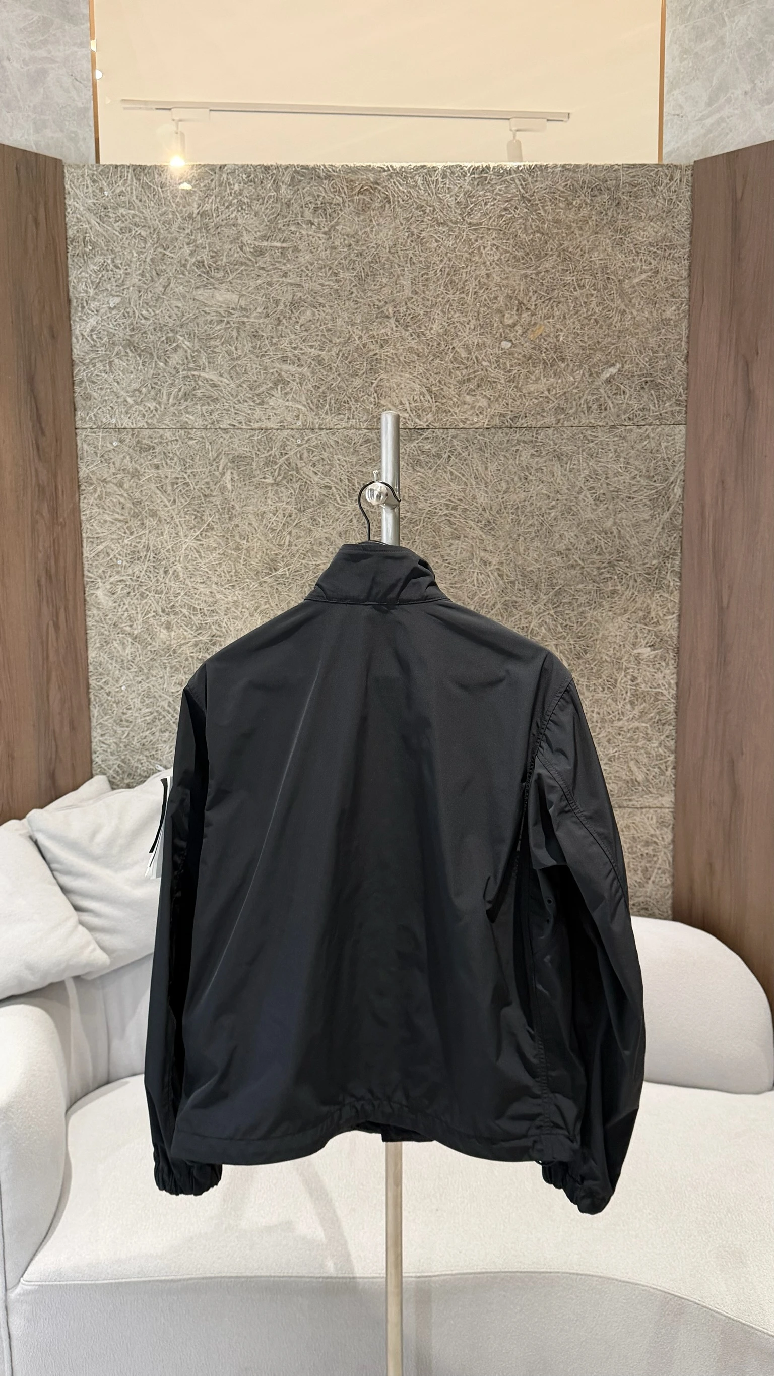Stone island 立領領口扣子外套