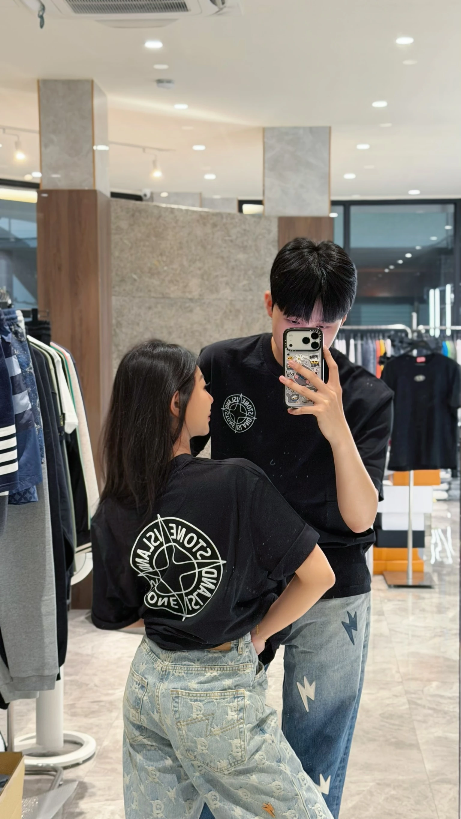 Stone island 黑短袖