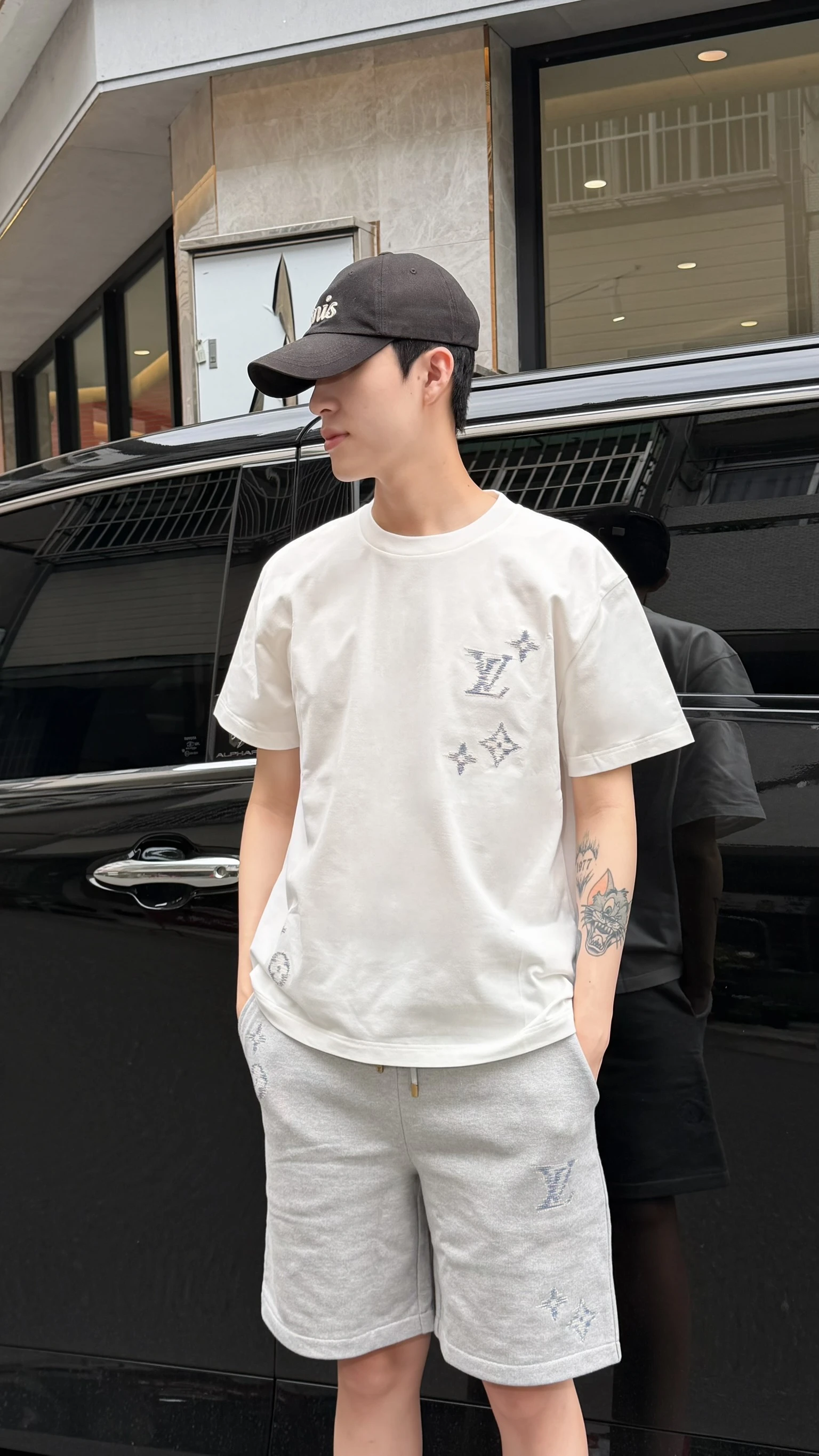 LV 新款白色短袖
