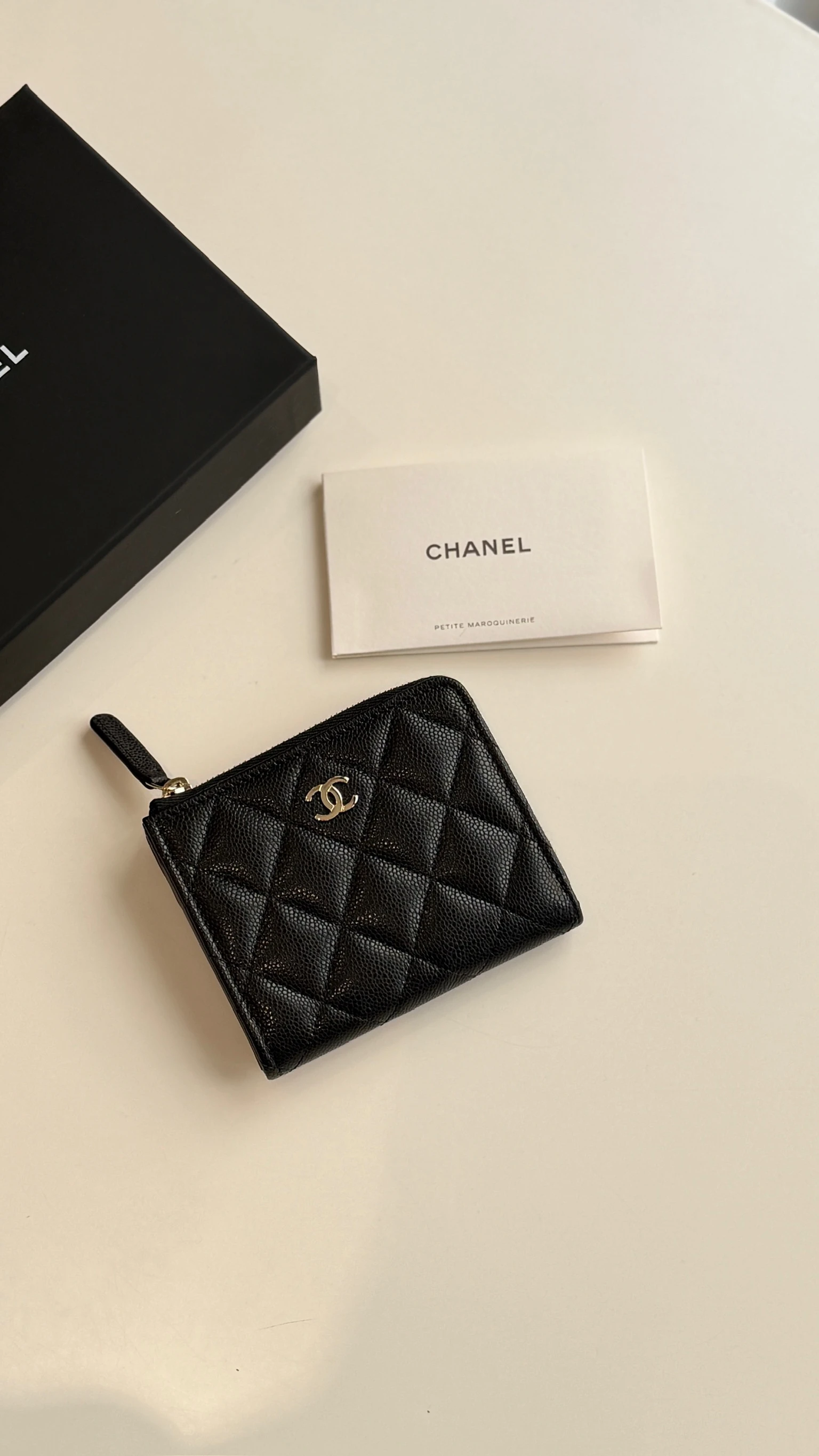 Chanel L型錢包