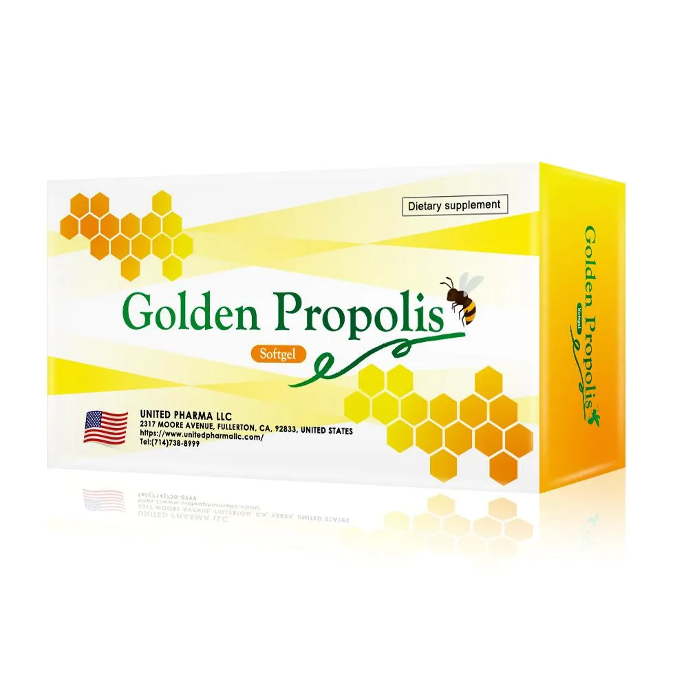 【貴婦專用】黃金蜂膠寶軟膠囊 NATURAL-D GOLDEN PROPOLIS SOFTGEL