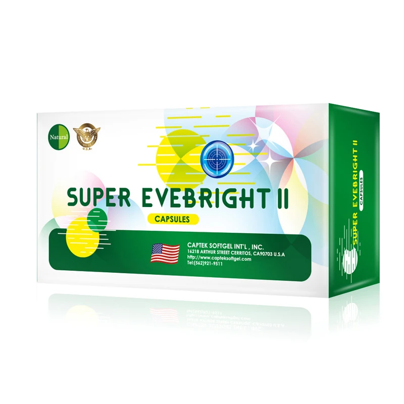天天亮II代軟膠囊SUPER EVEBRIGHTII -精純LUTEIN葉黃素80%+成分升級