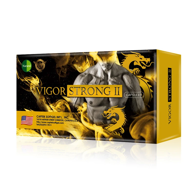 虎威力鐵支II軟膠囊 VIGOR STRONGII-鹿茸+瑪卡