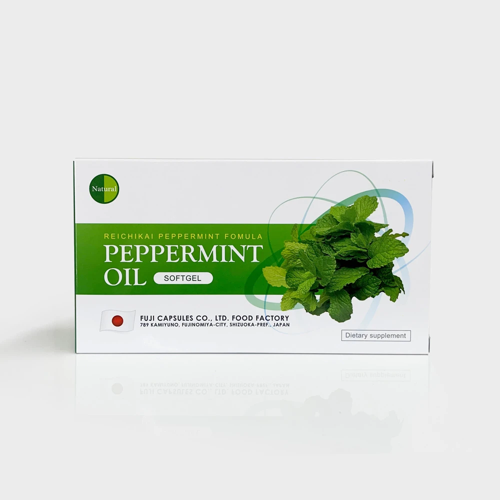 【五盒】REICHIKAI PEPPERMINT FOMULA SOFTGEL 日本靈知快薄荷複方軟膠囊