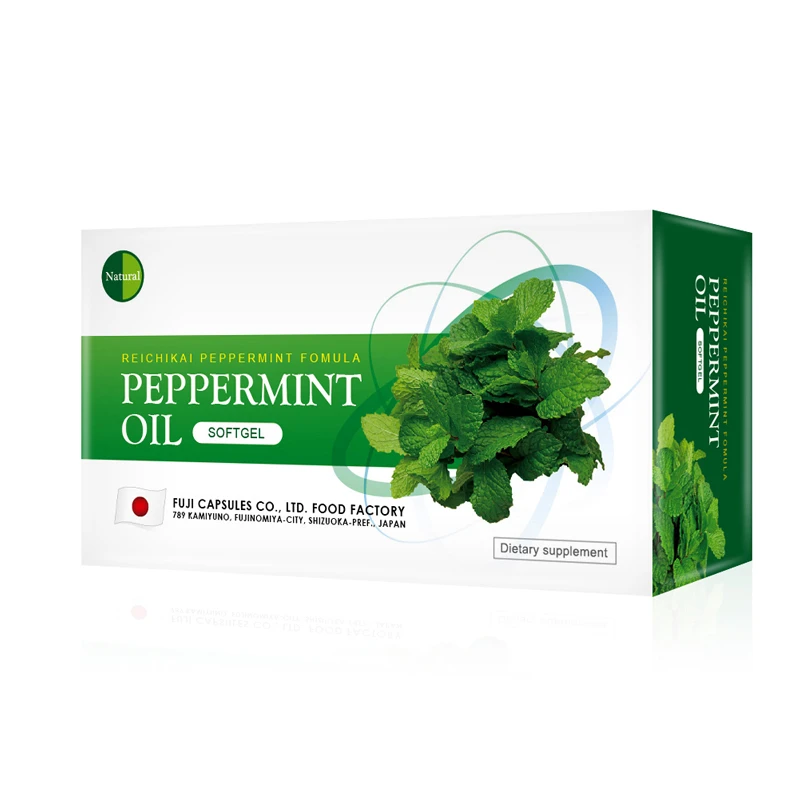 REICHIKAI PEPPERMINT FOMULA SOFTGEL 日本靈知快薄荷複方軟膠囊