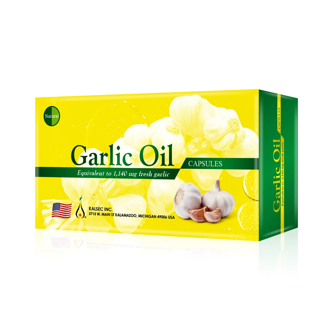 大蒜油膠囊  GARLIC OIL CAPSULES - 大蒜濃縮萃取