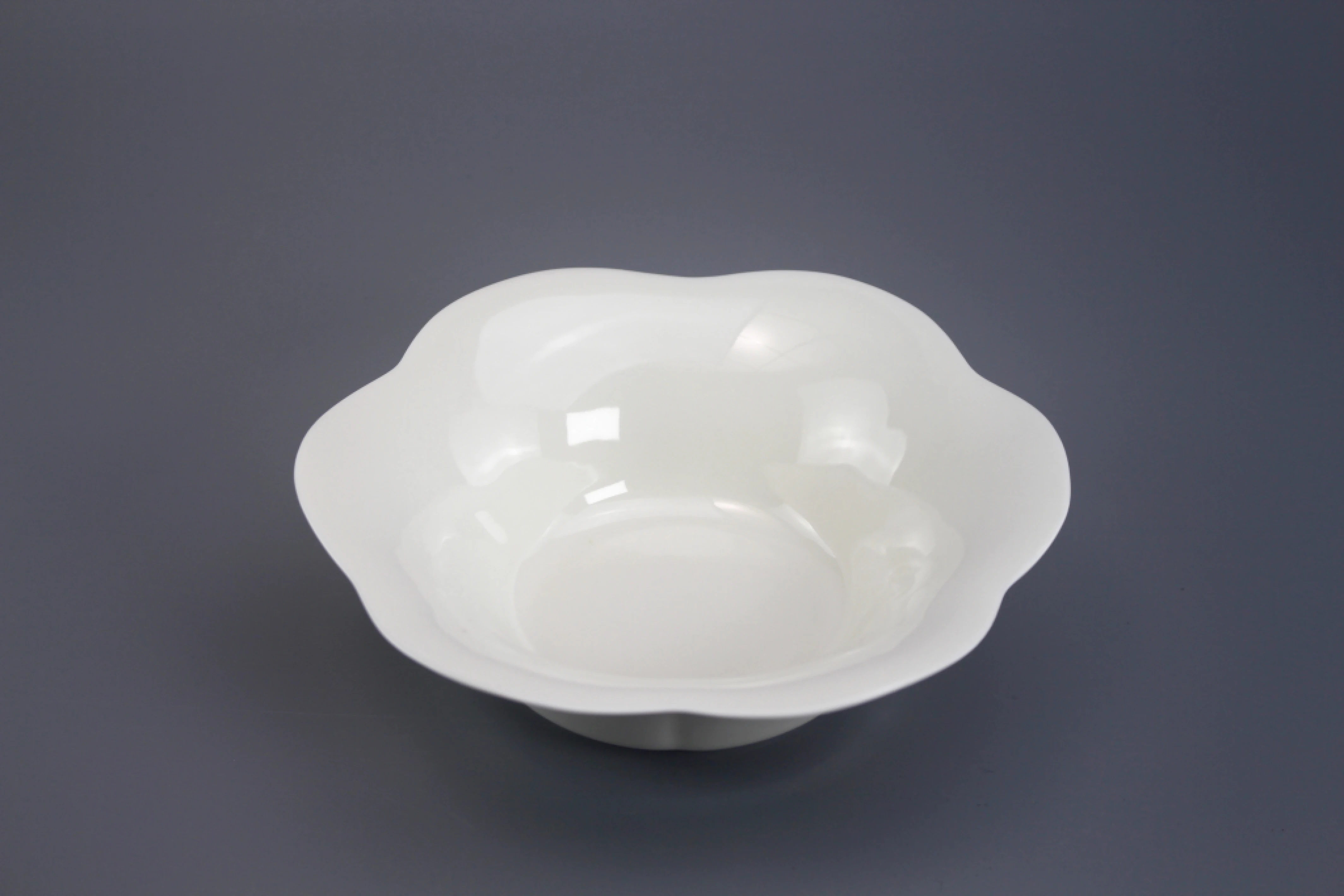 白玉花型茶洗(300cc)