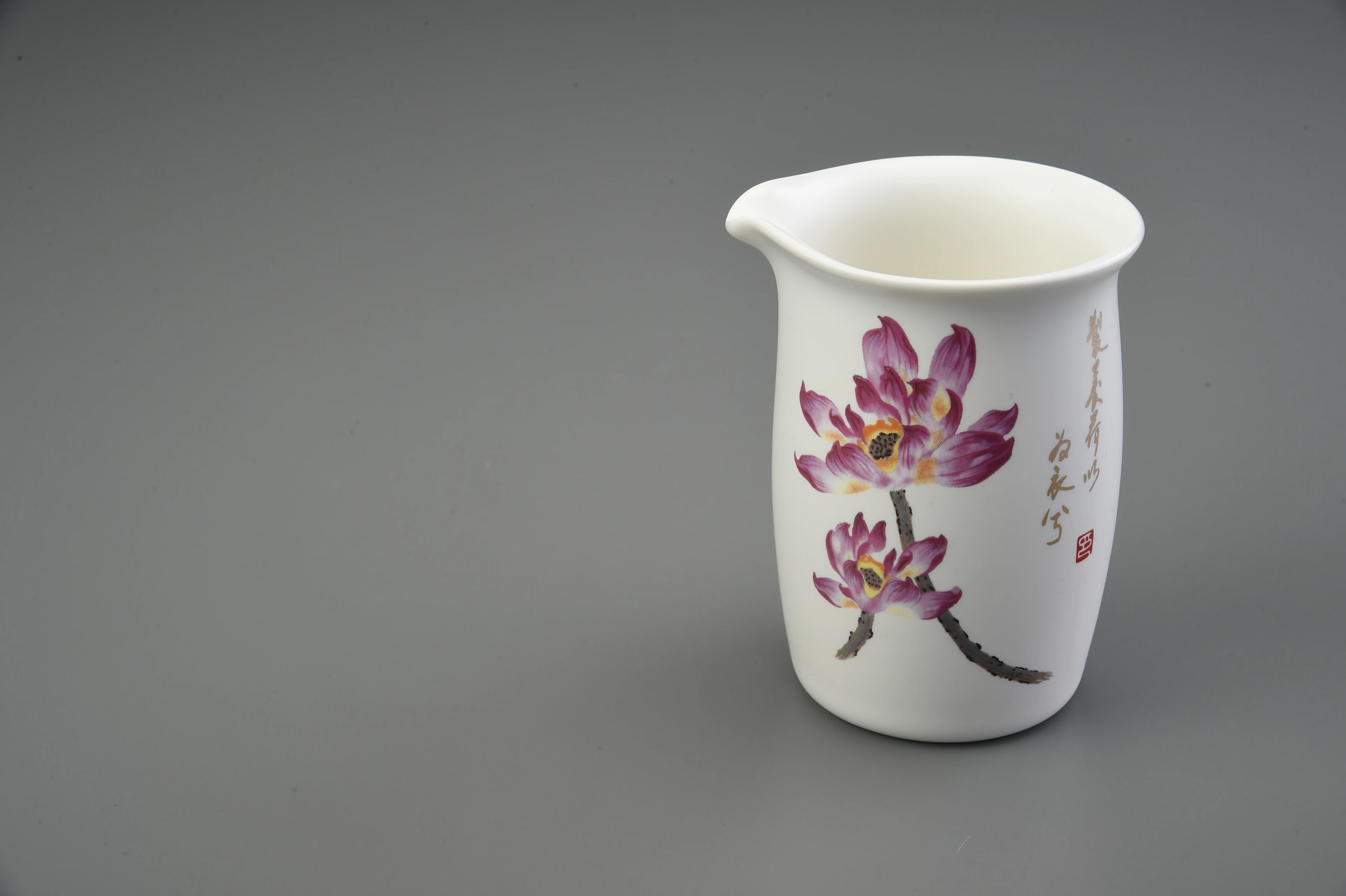 花枝招展直筒茶海(180cc) 丞漢茶具｜茶具｜茶具批發