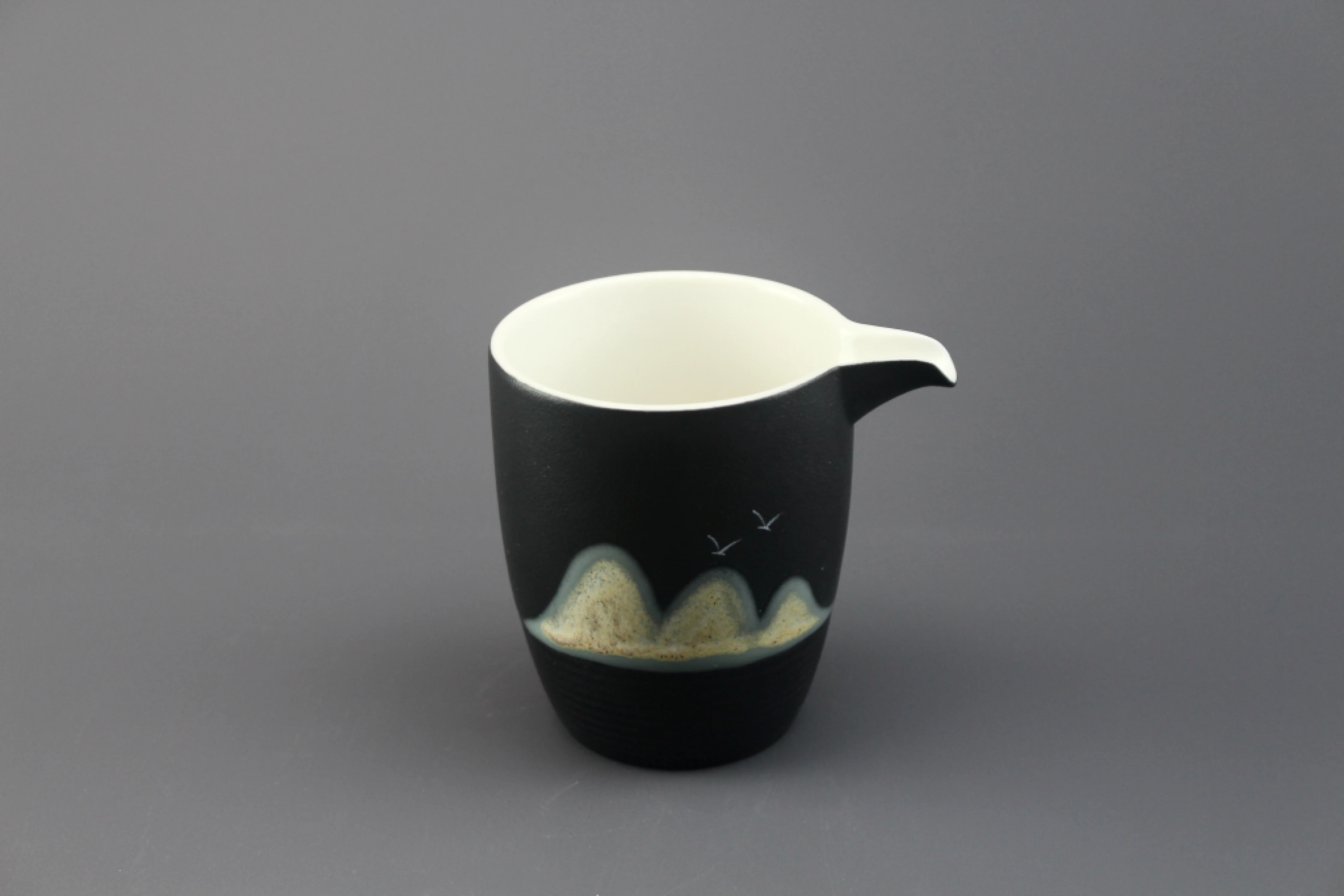 黑彩山水茶海(260cc)