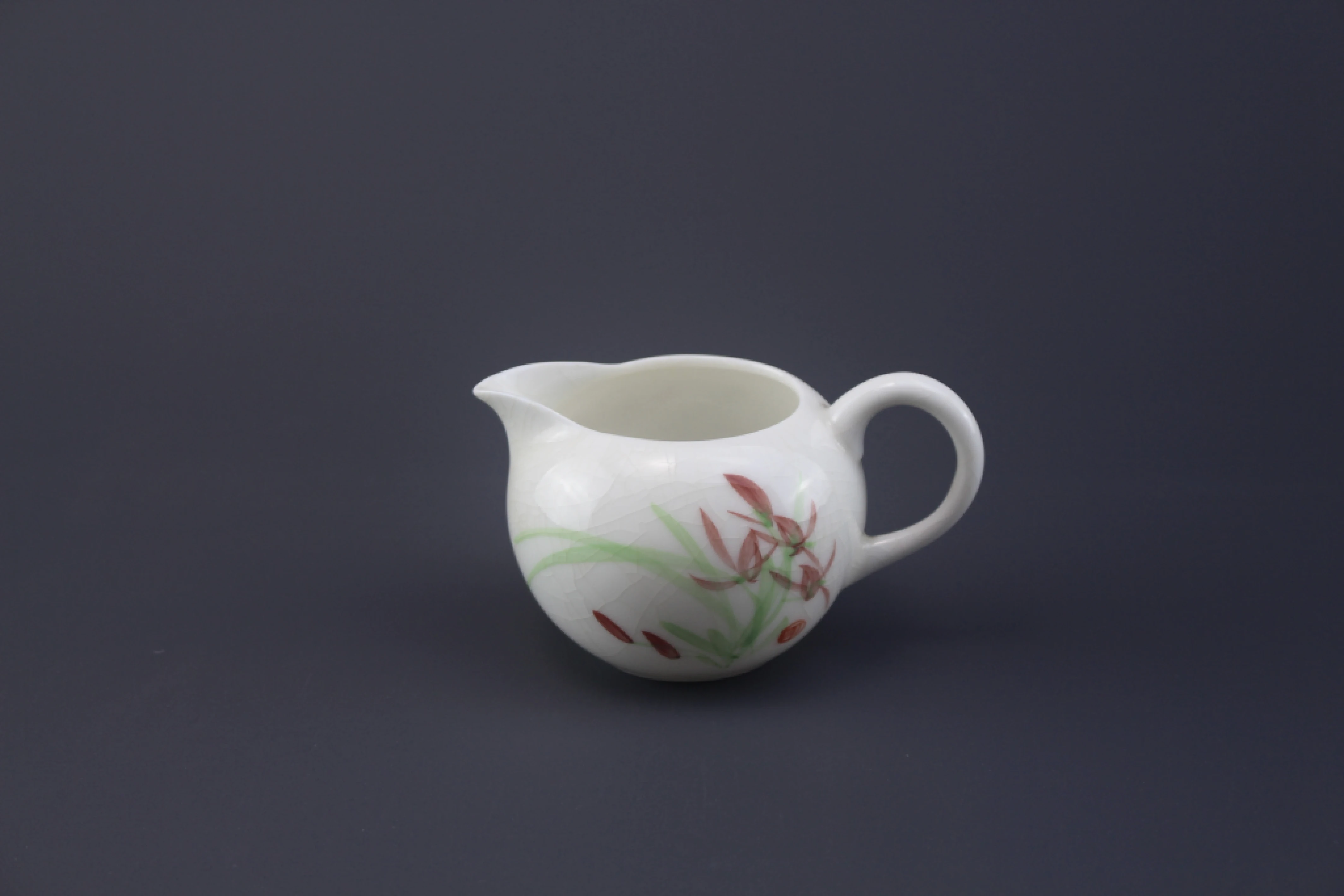 古玉蘭花圓珠茶海(100cc)