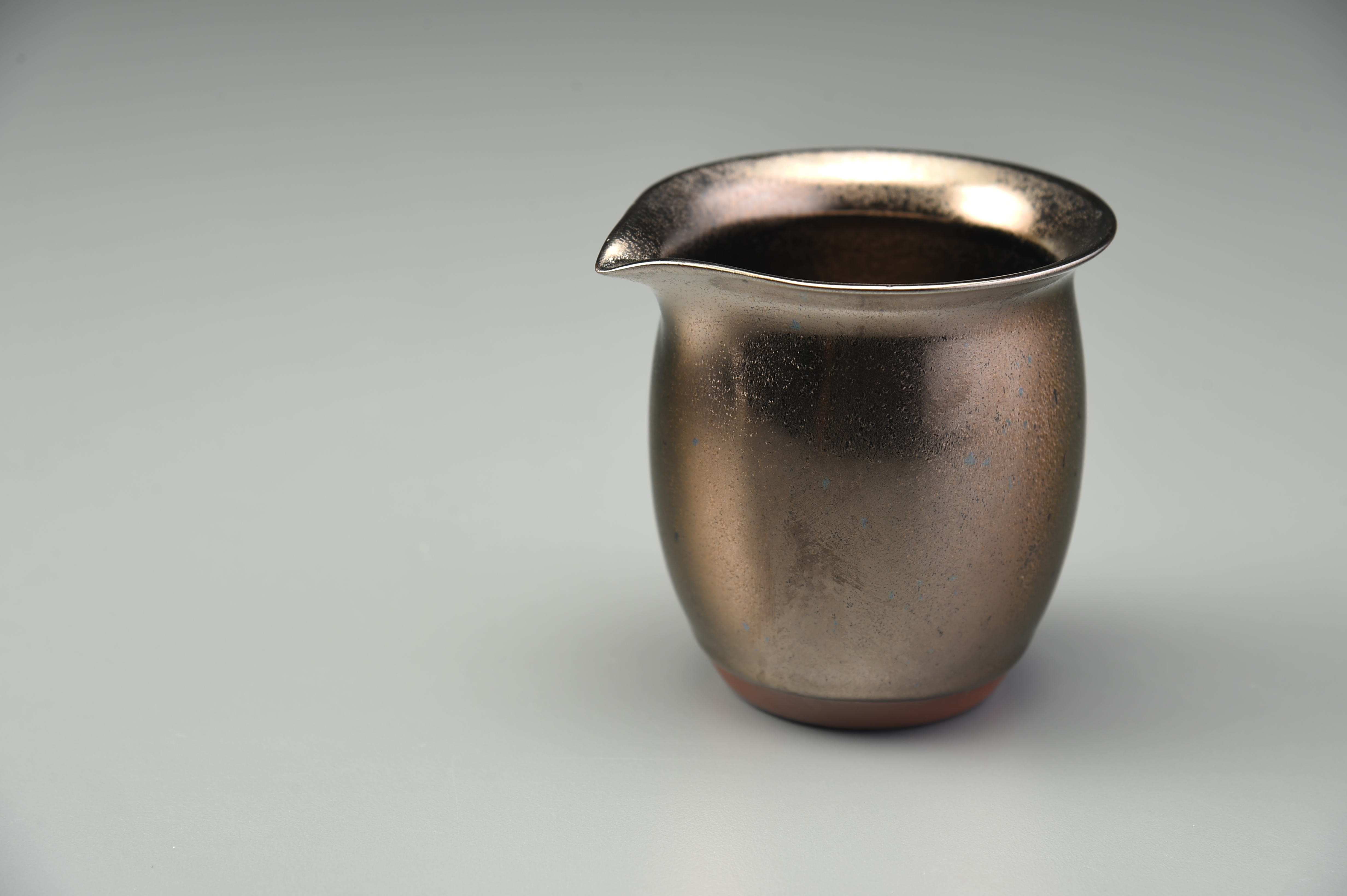 黃金釉玫瑰金優雅茶海(200cc) 丞漢茶具｜茶具｜茶具批發