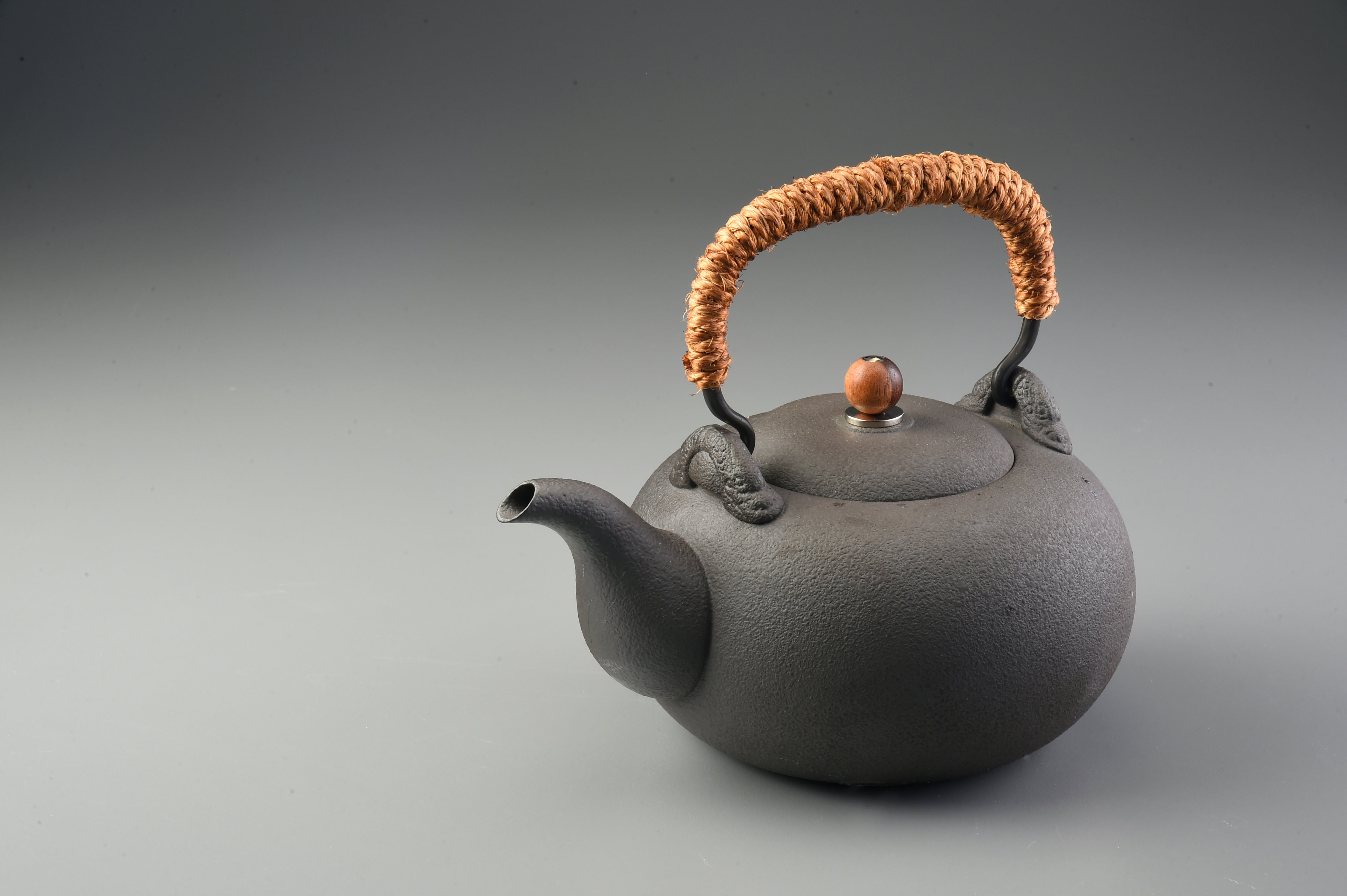 6023K01*1C△煎茶道具 尚玩堂製 古錫茶心壺 茶壺/茶壷 茶入 225g