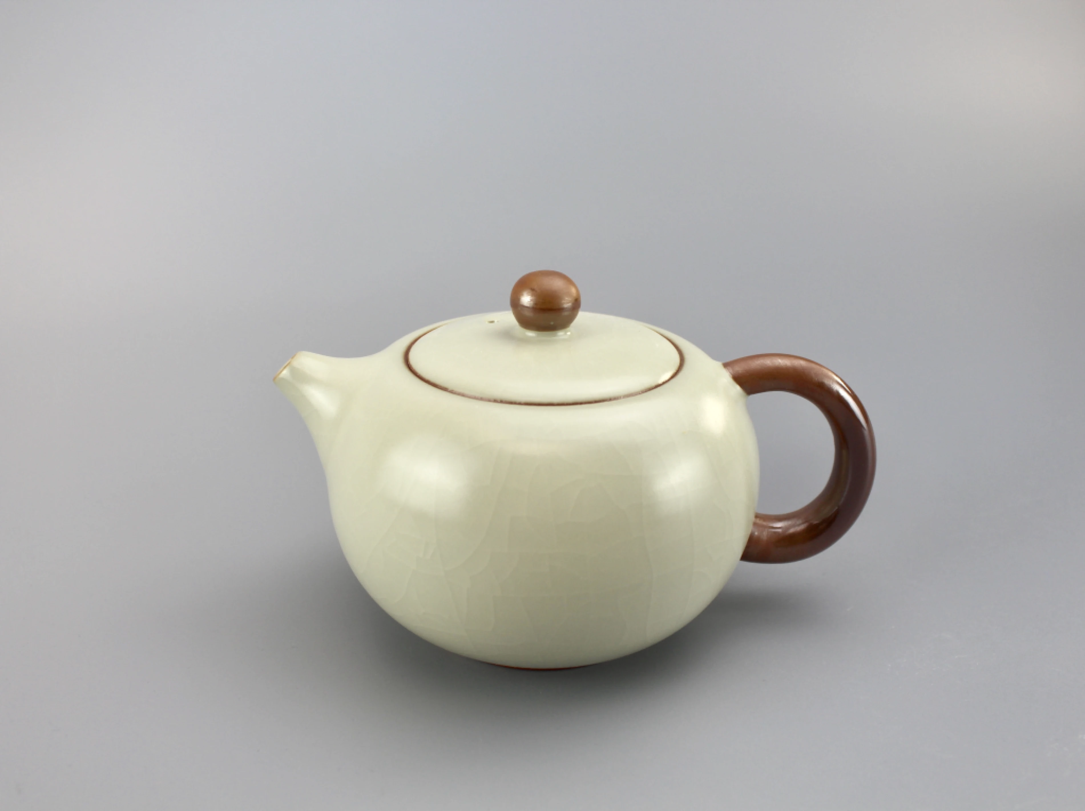 汝窯米黃大西施壺(320cc)