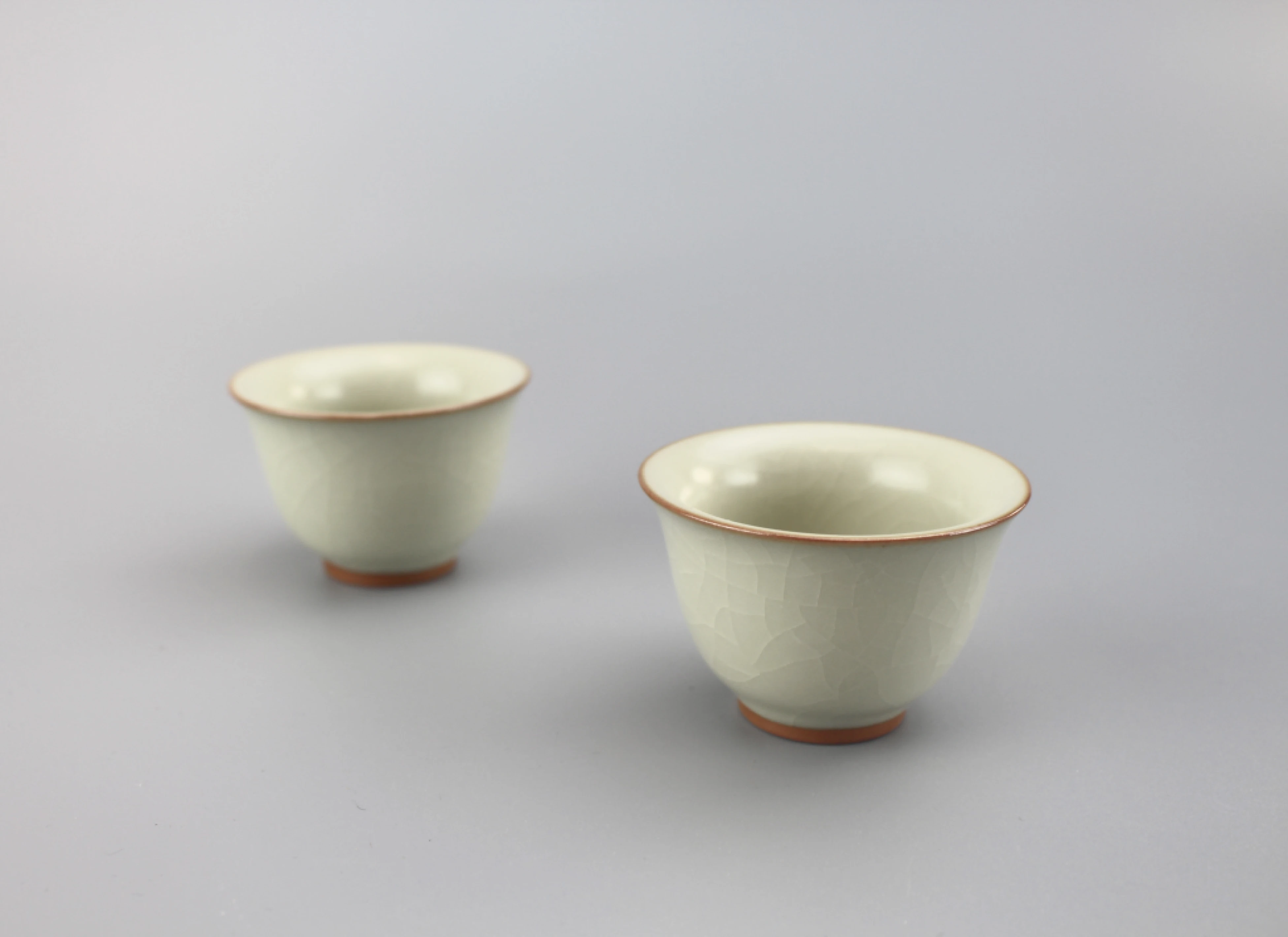 汝窯米黃小反口杯(50cc)
