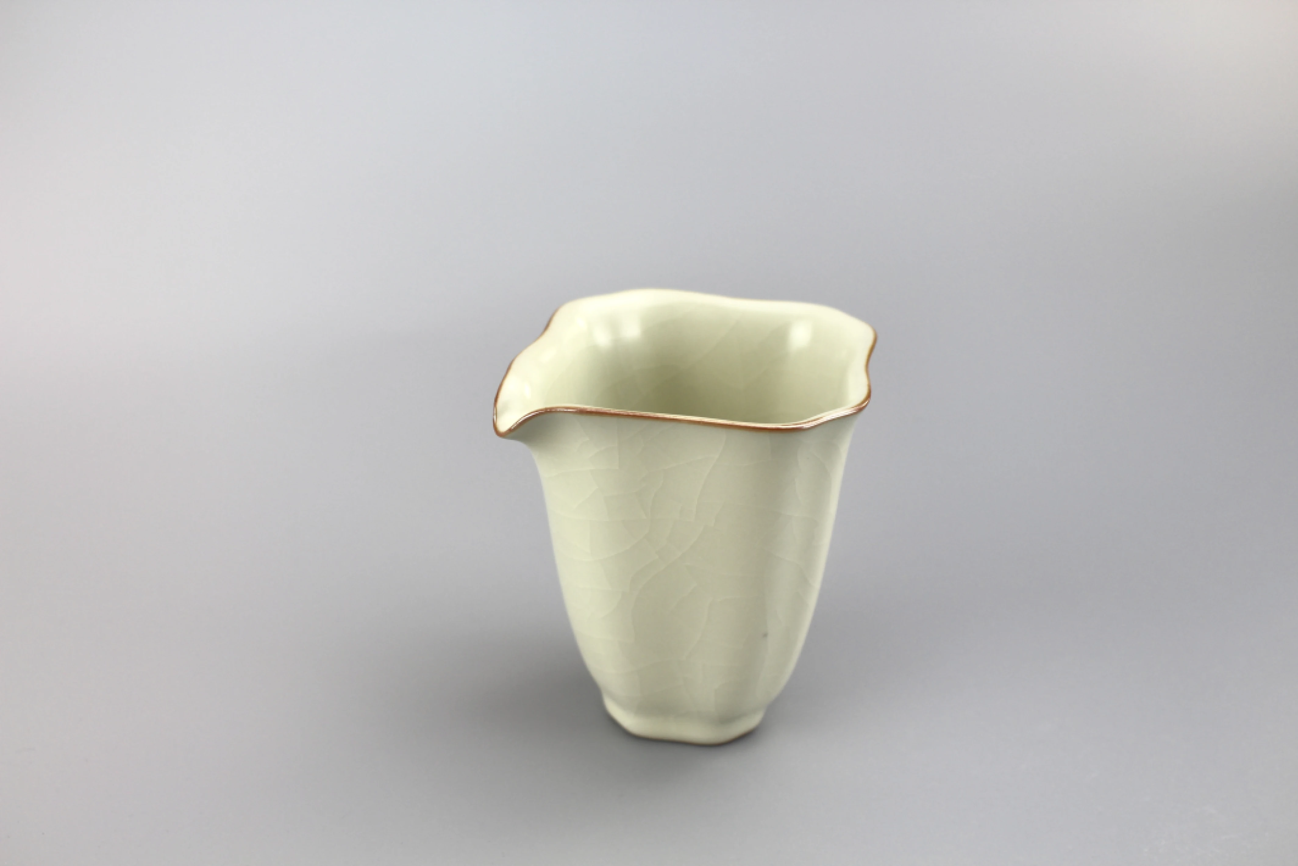 汝窯米黃四葵茶海(150cc)
