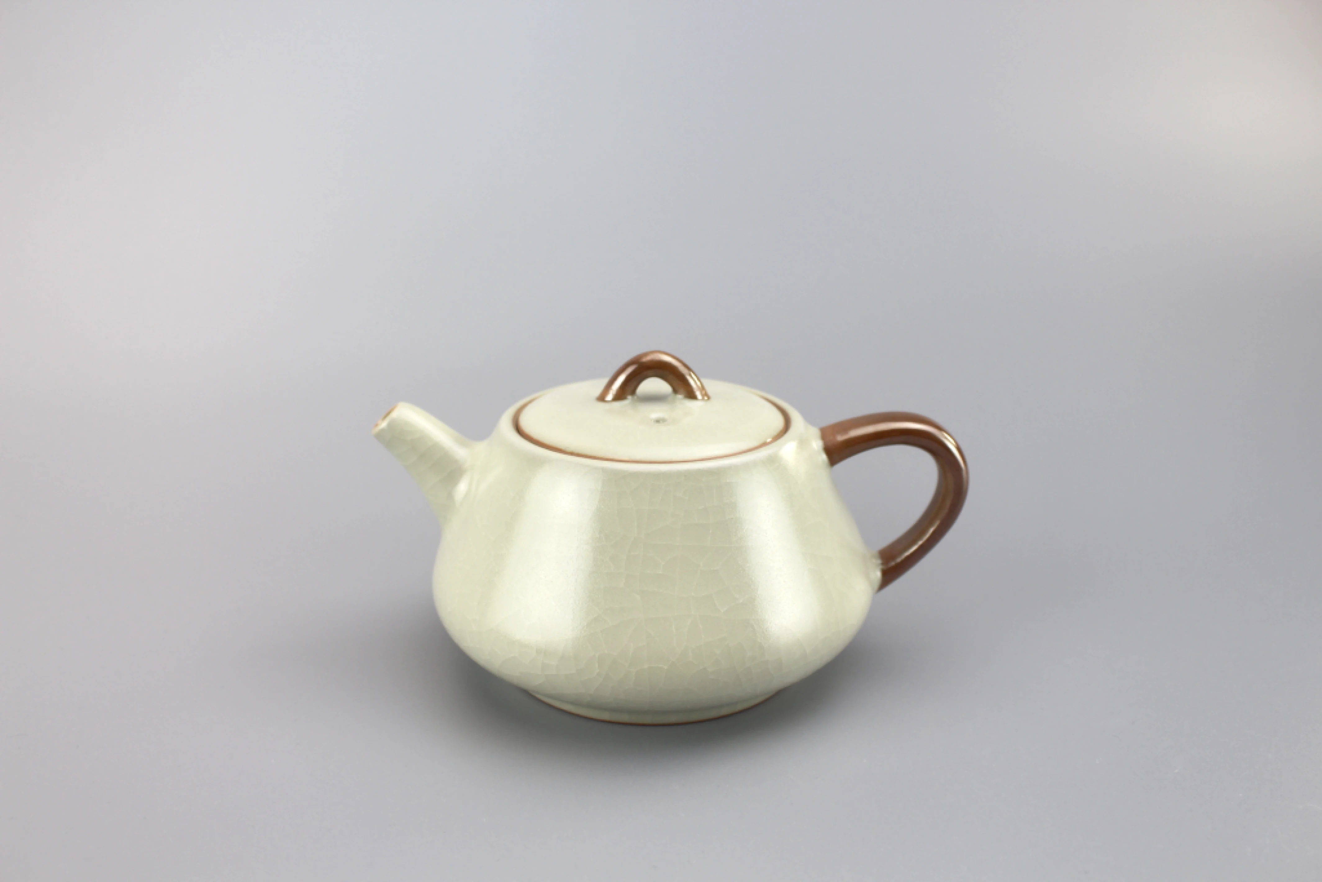 汝窯米黃石瓢壺(180cc)