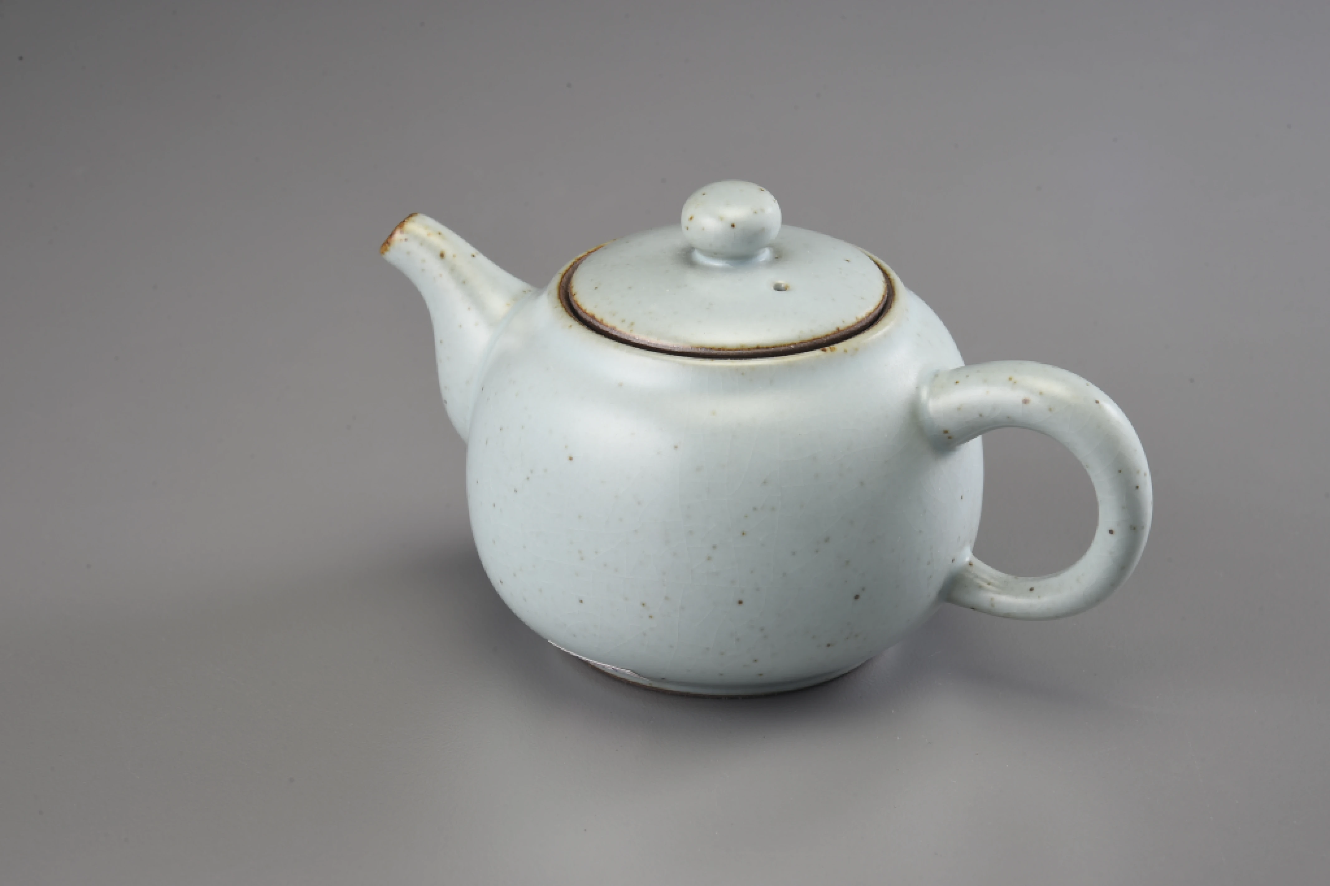 汝窯茶韻正把茶壺(180cc)