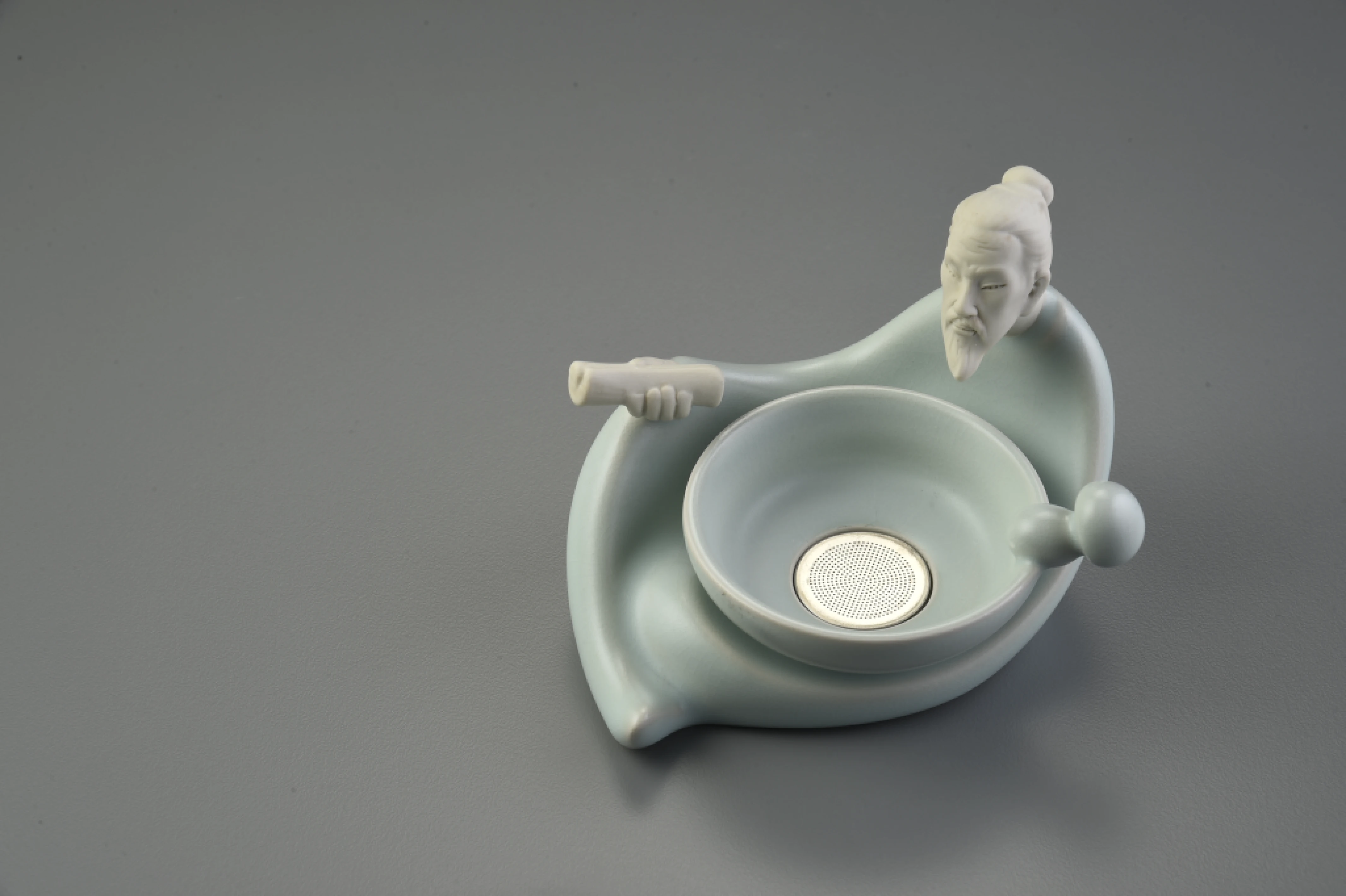 粉青汝窯茶聖濾網組