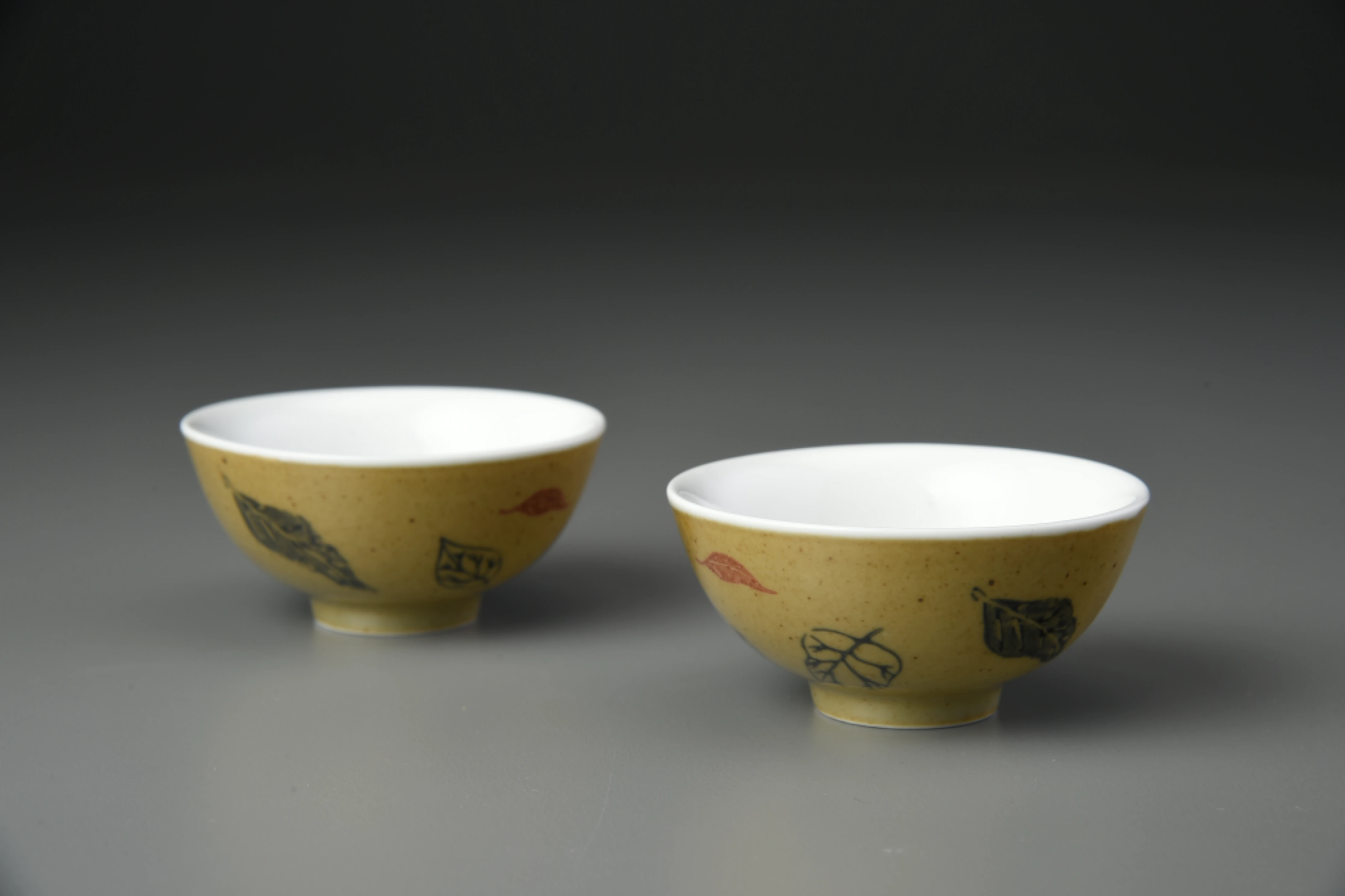 仿古樹葉中圓杯(65cc)