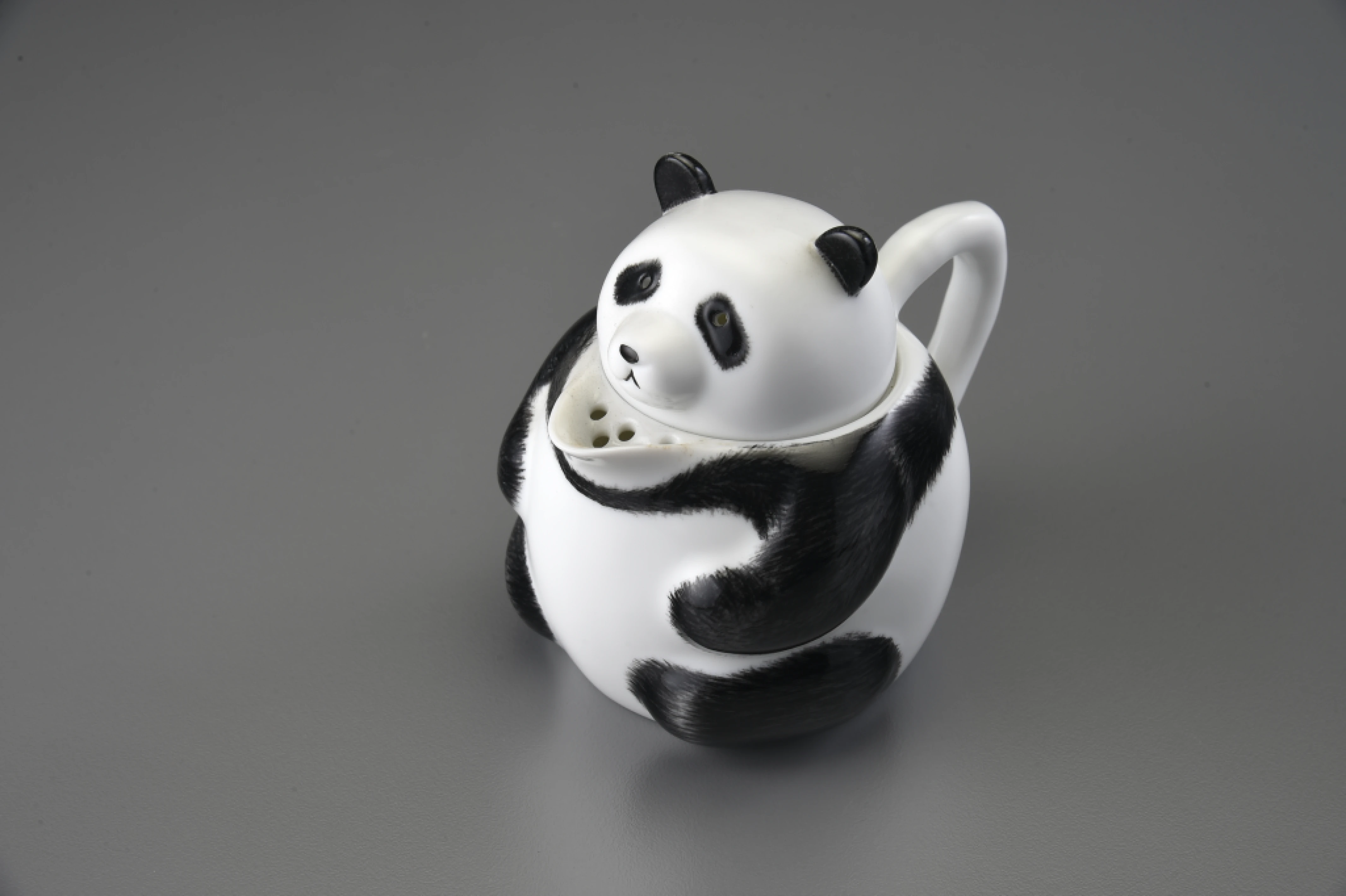 團團圓圓熊貓創意茶壺(200cc)