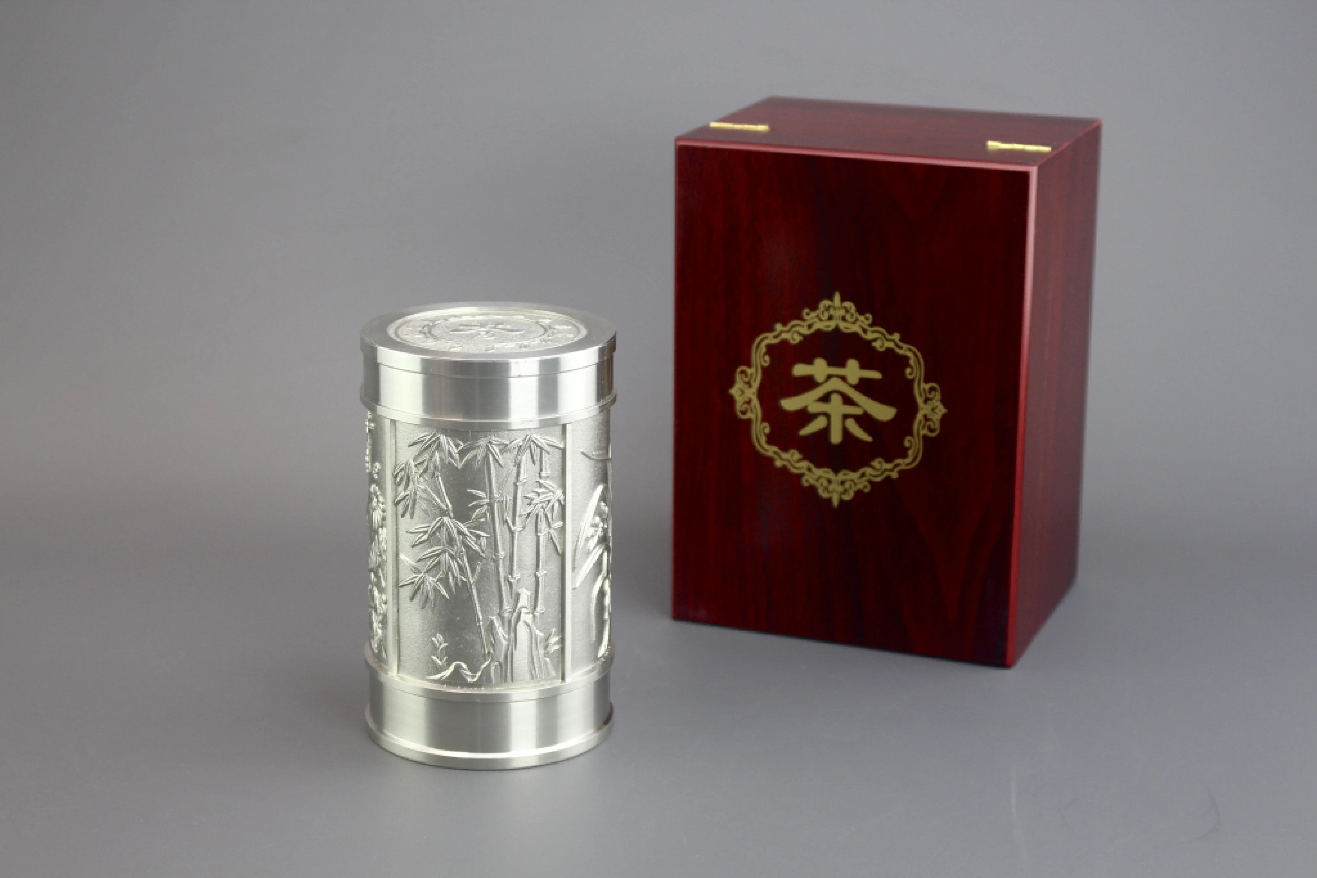 梅蘭竹菊5兩錫罐