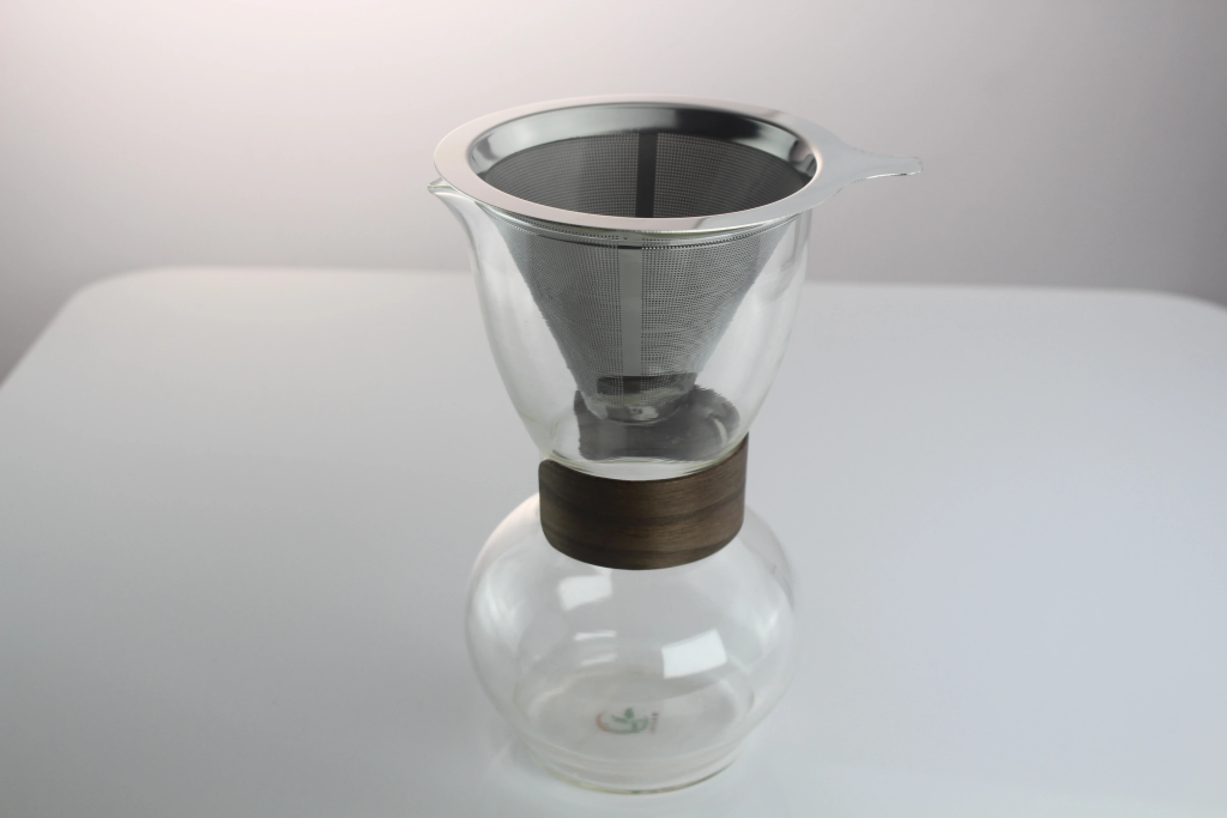 GL手工耐熱防燙咖啡壺/附濾網(1000cc)