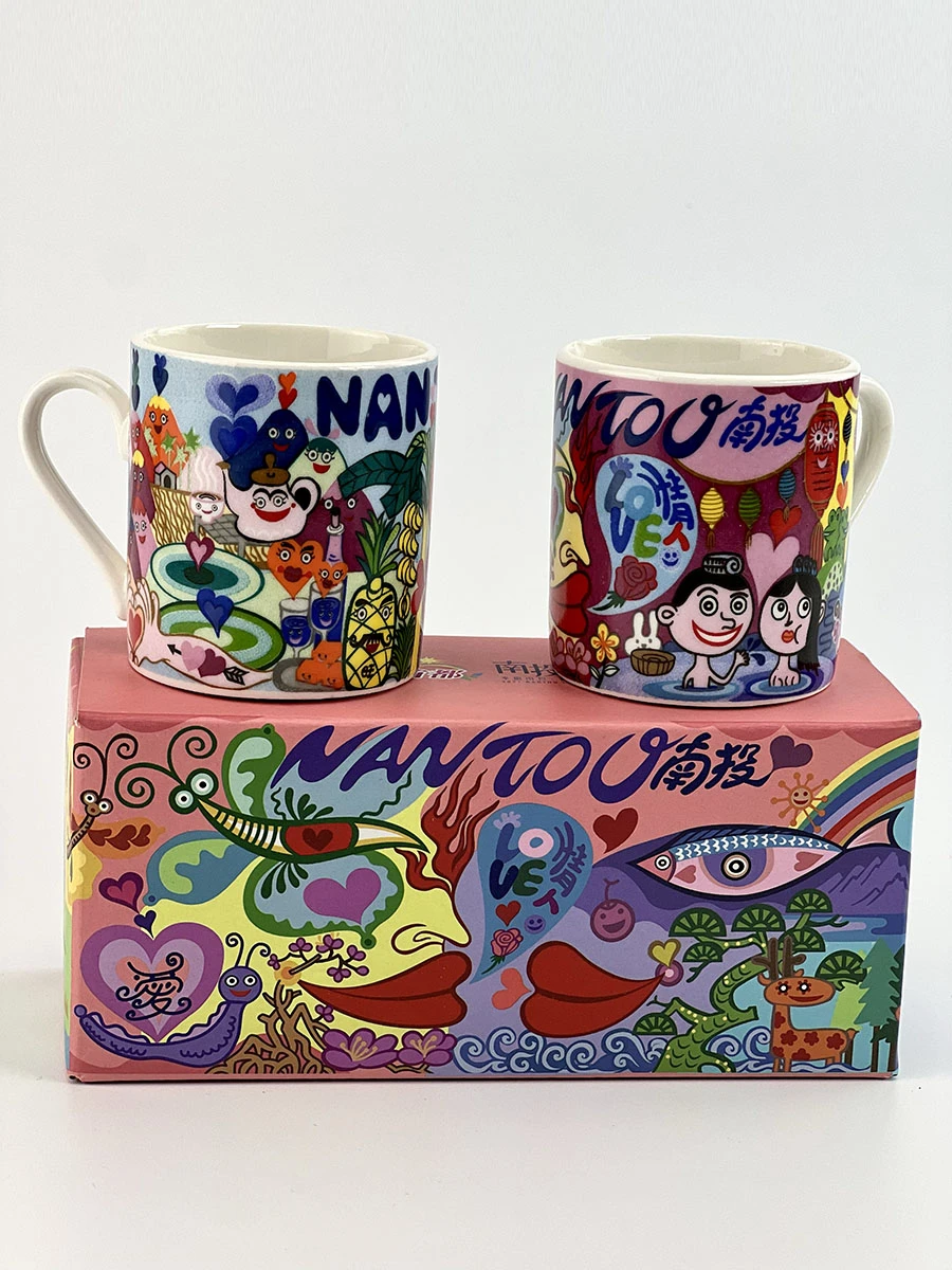 洪易2021年南投燈會節咖啡杯組(80cc)