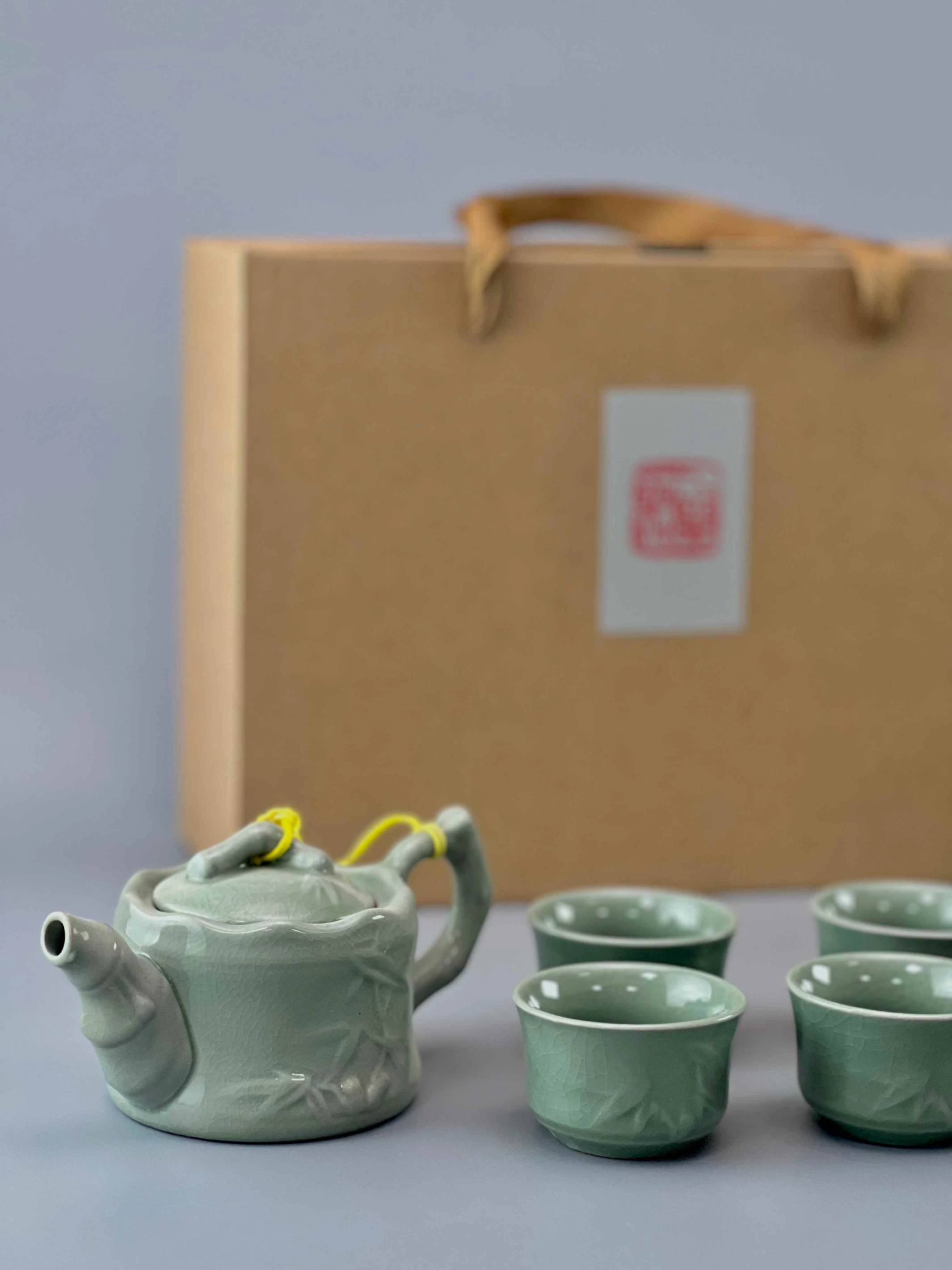 綠瓷竹子10入禮盒