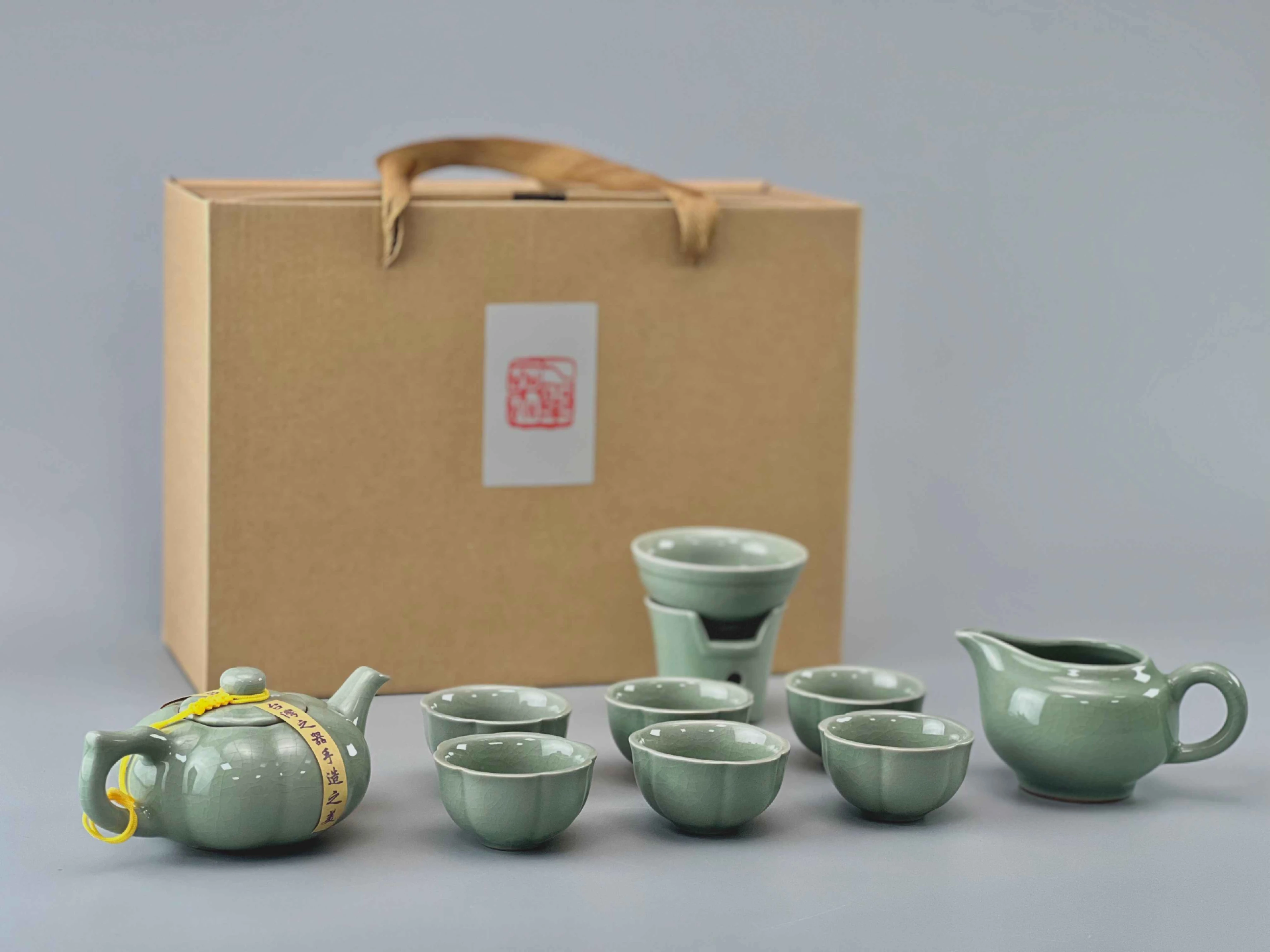 綠瓷南瓜10入禮盒