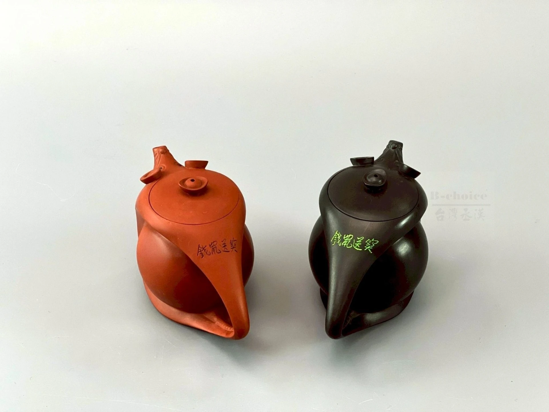 錢鼠送寶(紅泥/墨泥)(230cc)