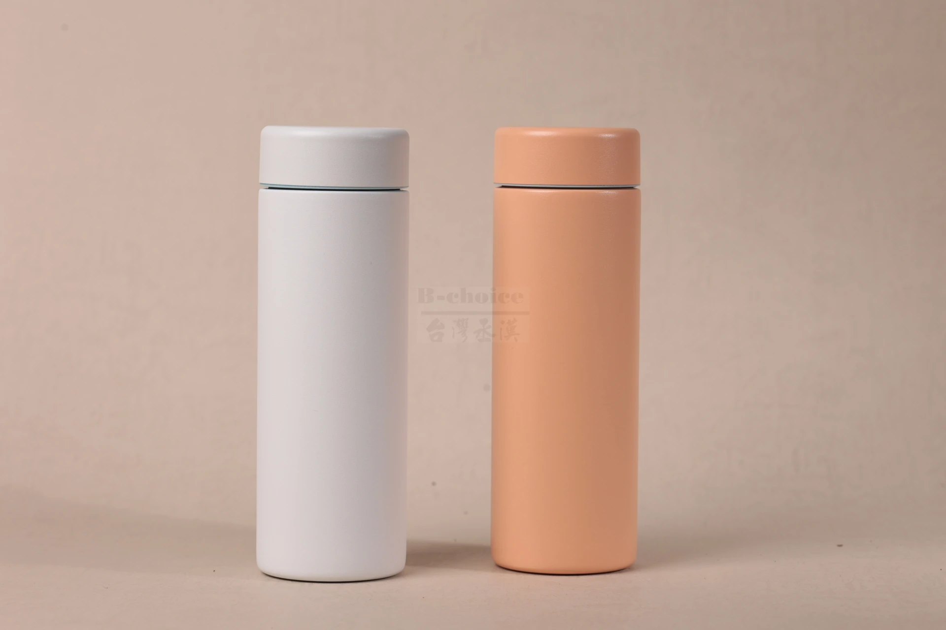 陶瓷內膽保溫瓶(橙/白)(200cc)