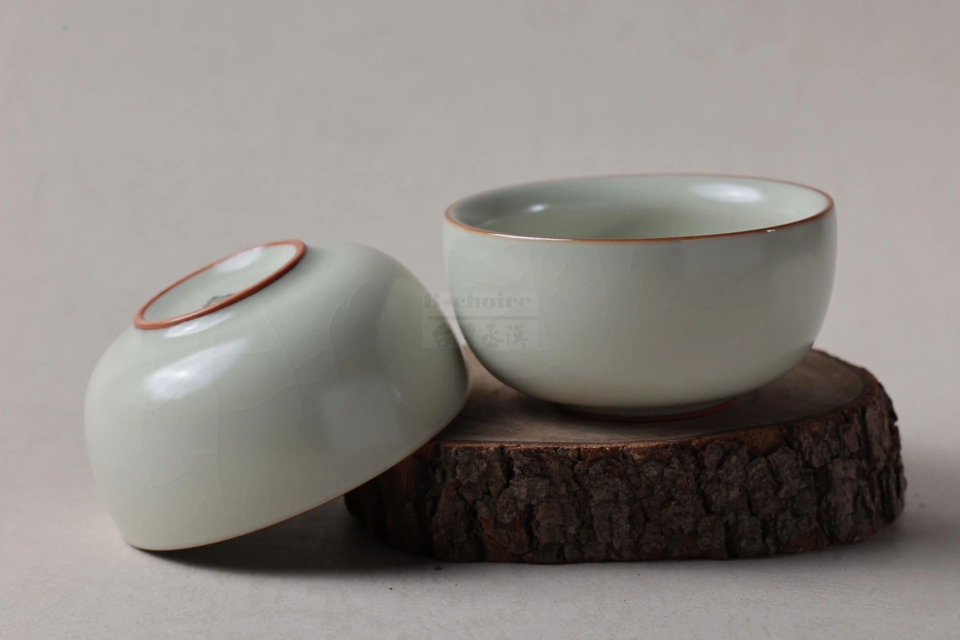 汝窯米黃頌雅快客大杯(120cc)
